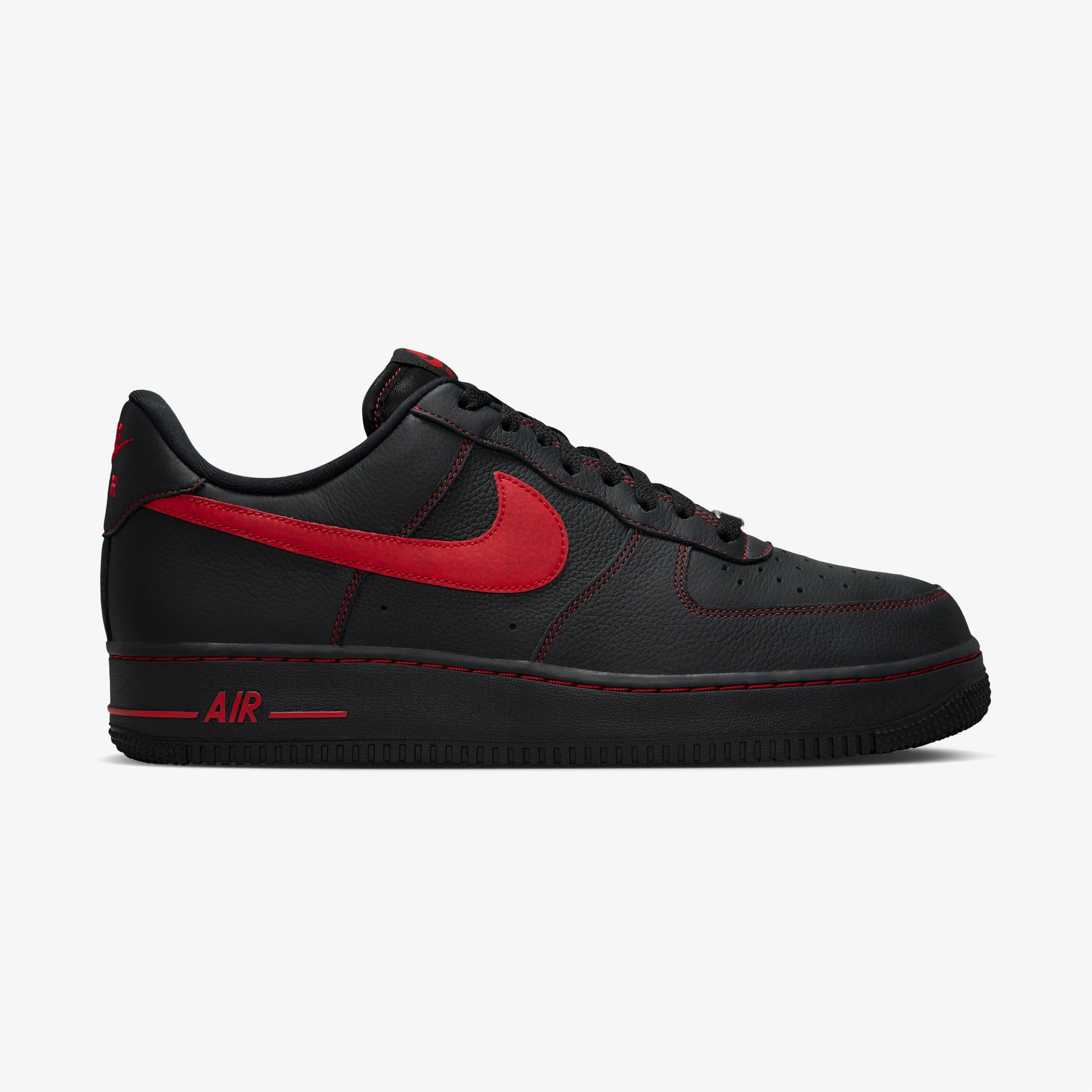 Nike Air Force 1 '07 LV8 'Bred' Erkek Siyah Spor Ayakkabı