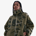 Nike Sportswear Street Sherpa Kadın Haki Ceket