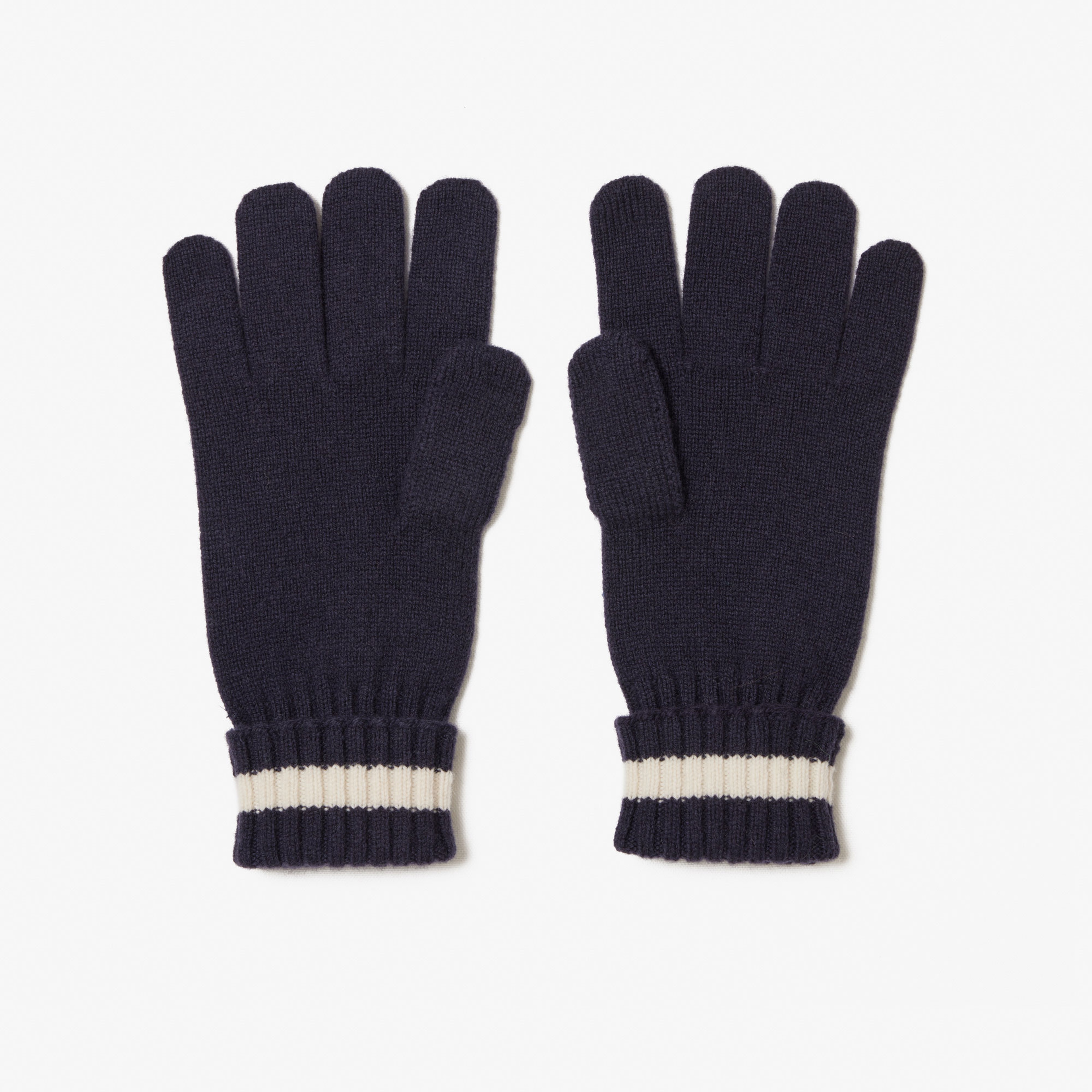 Unisex Lacoste Wool Jersey Gloves