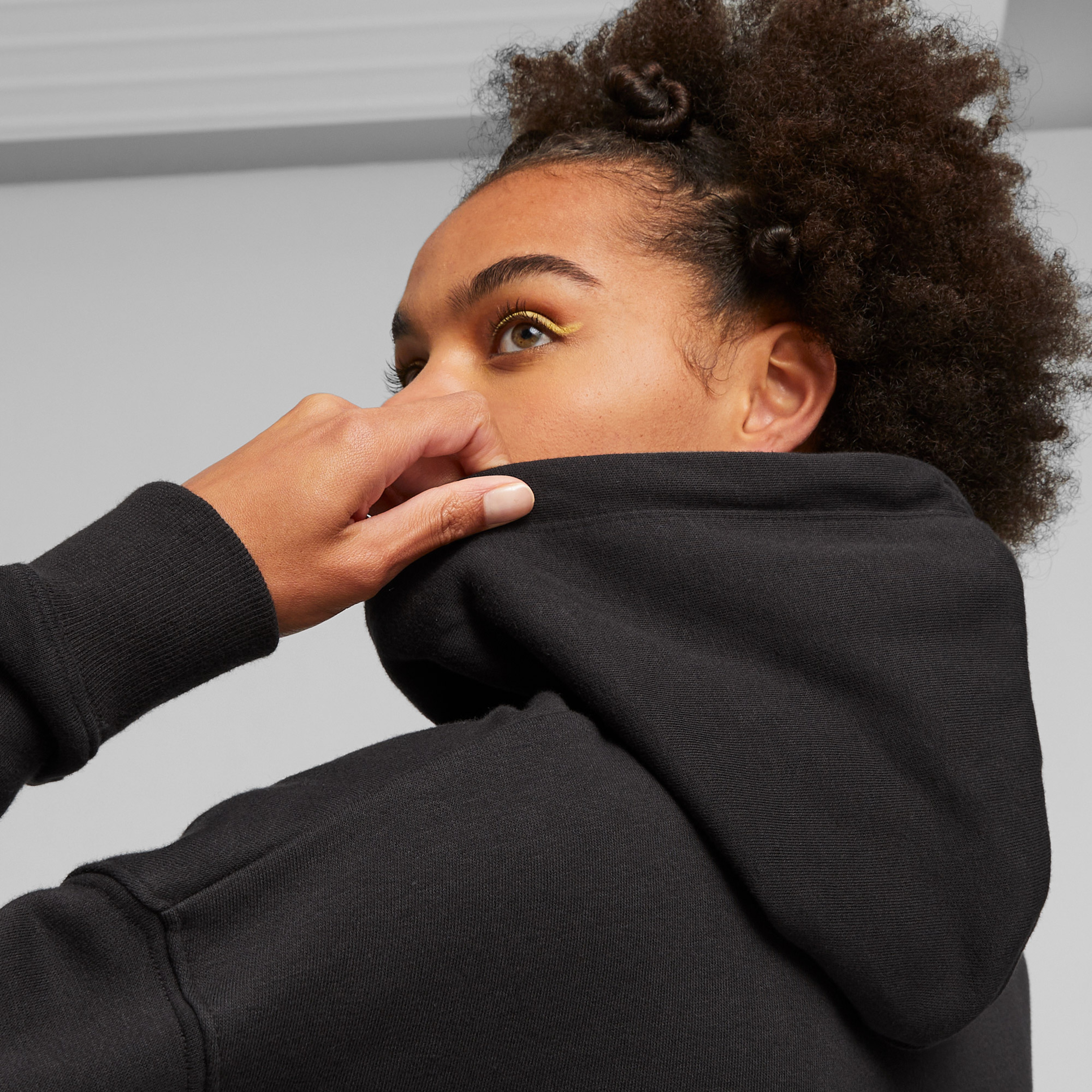 Puma Classics Cro Kadın Siyah Sweatshirt