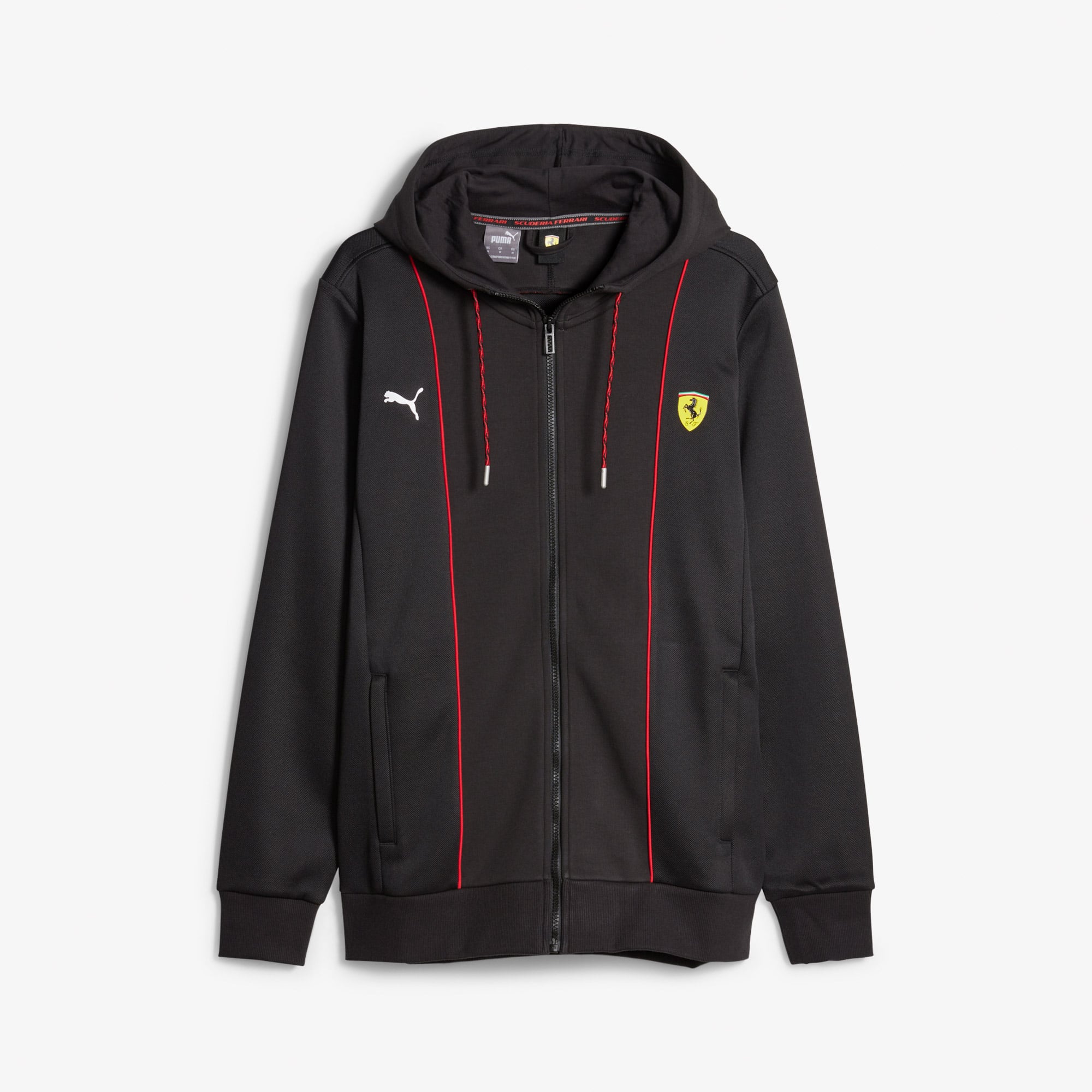 Puma Ferrari Race Erkek Siyah Sweatshirt