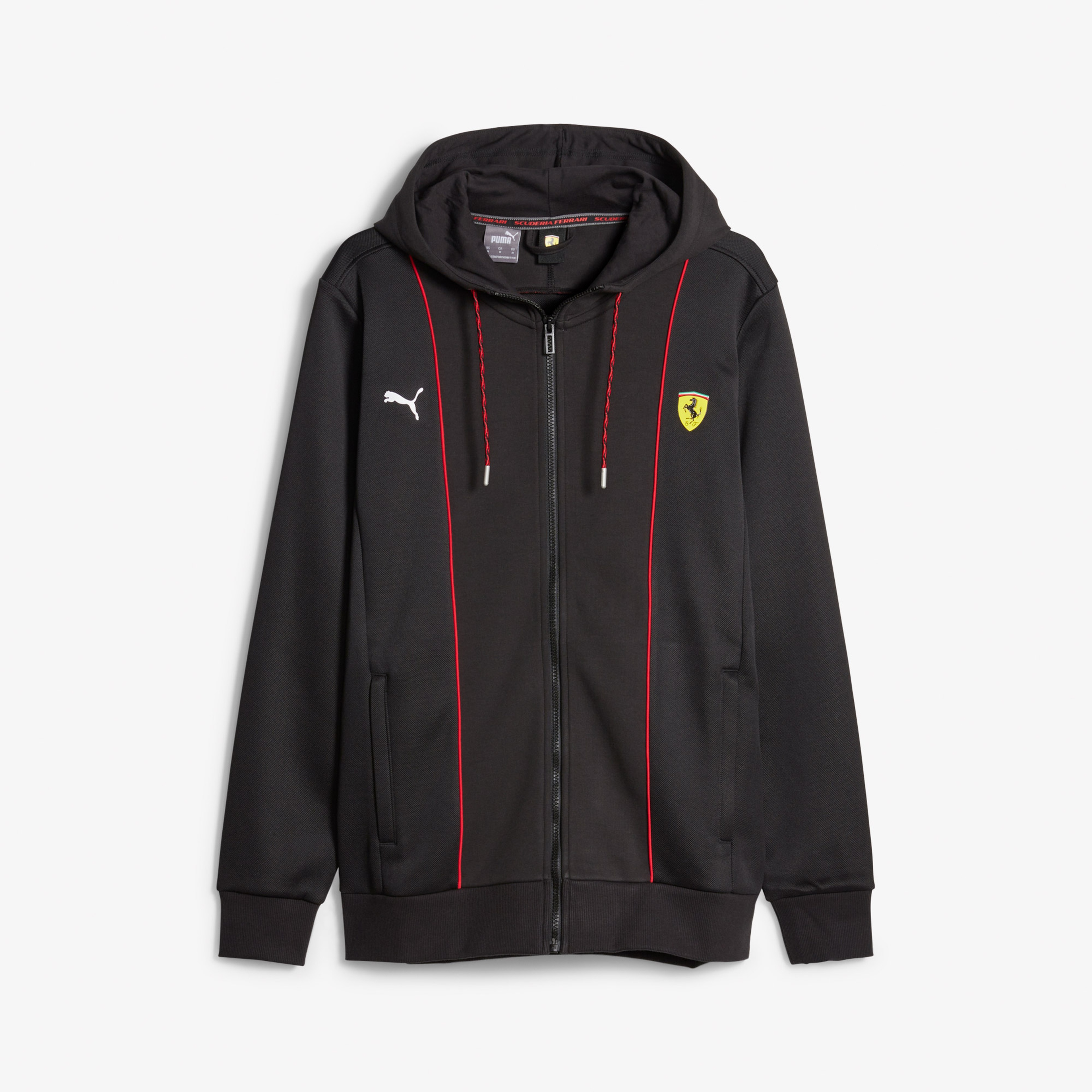 Puma Ferrari Race Erkek Siyah Sweatshirt