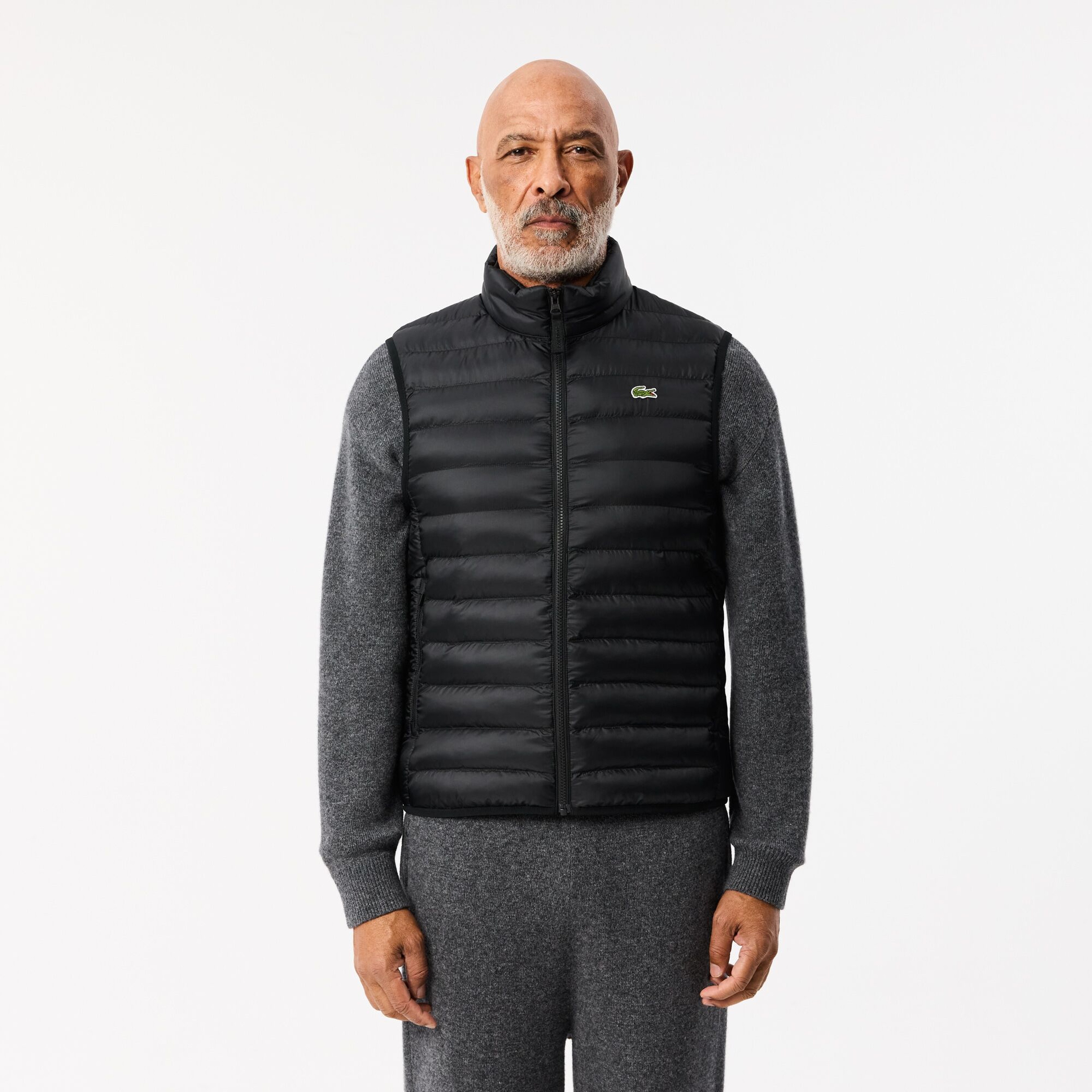 Water-Repellent Puffed Vest