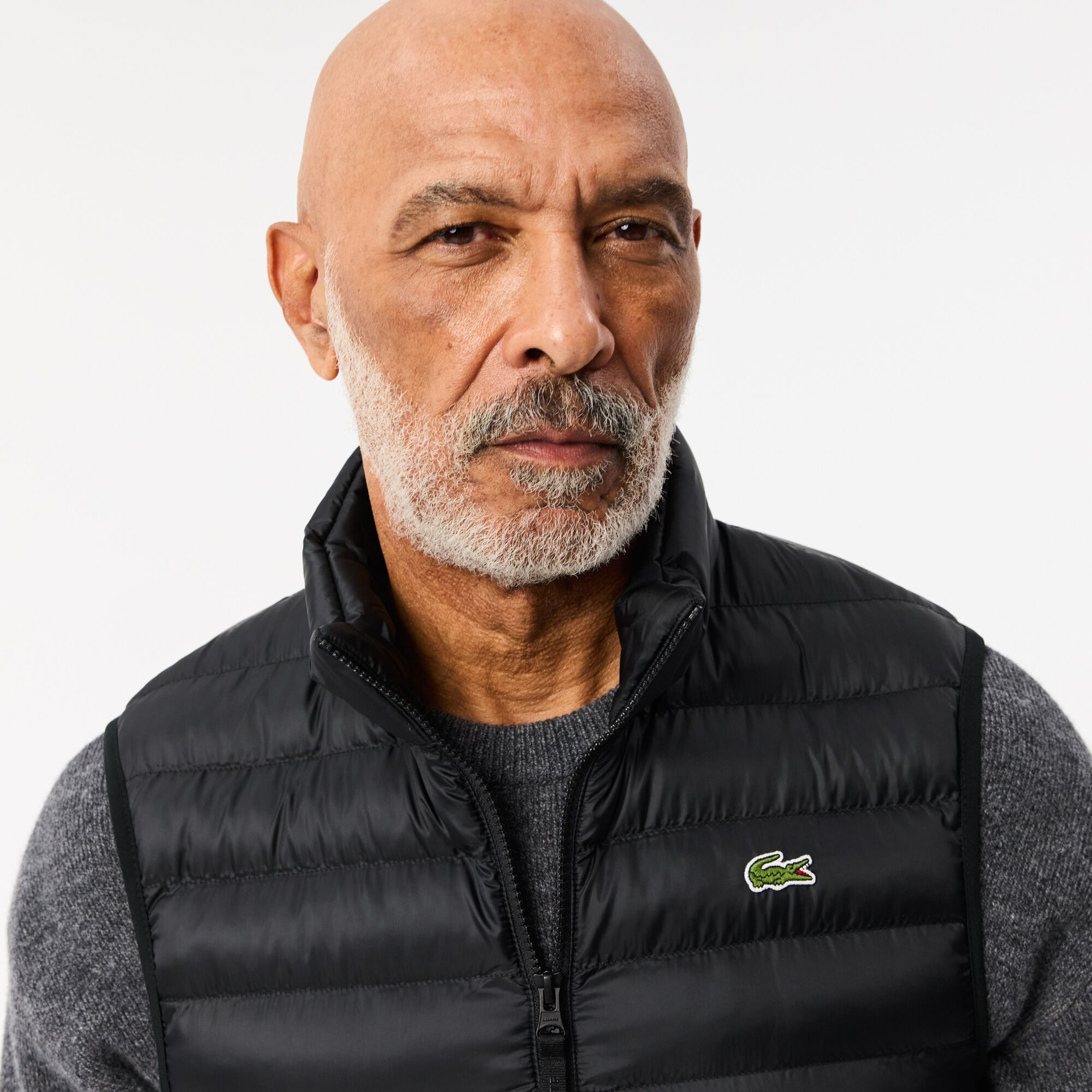 Water-Repellent Puffed Vest