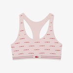 Kadın Baskılı Pembe Bra
