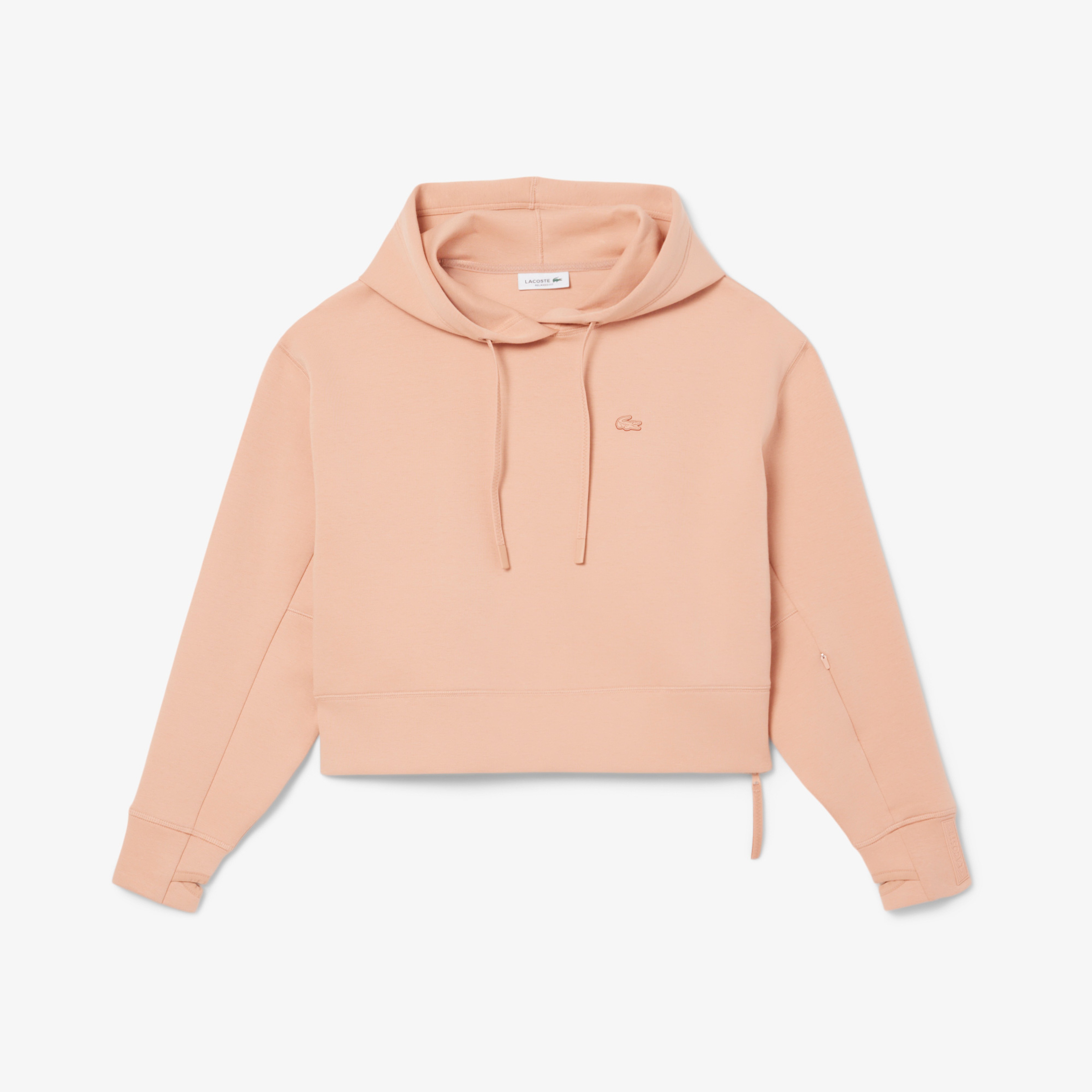 Short Cut Cotton Hoodie