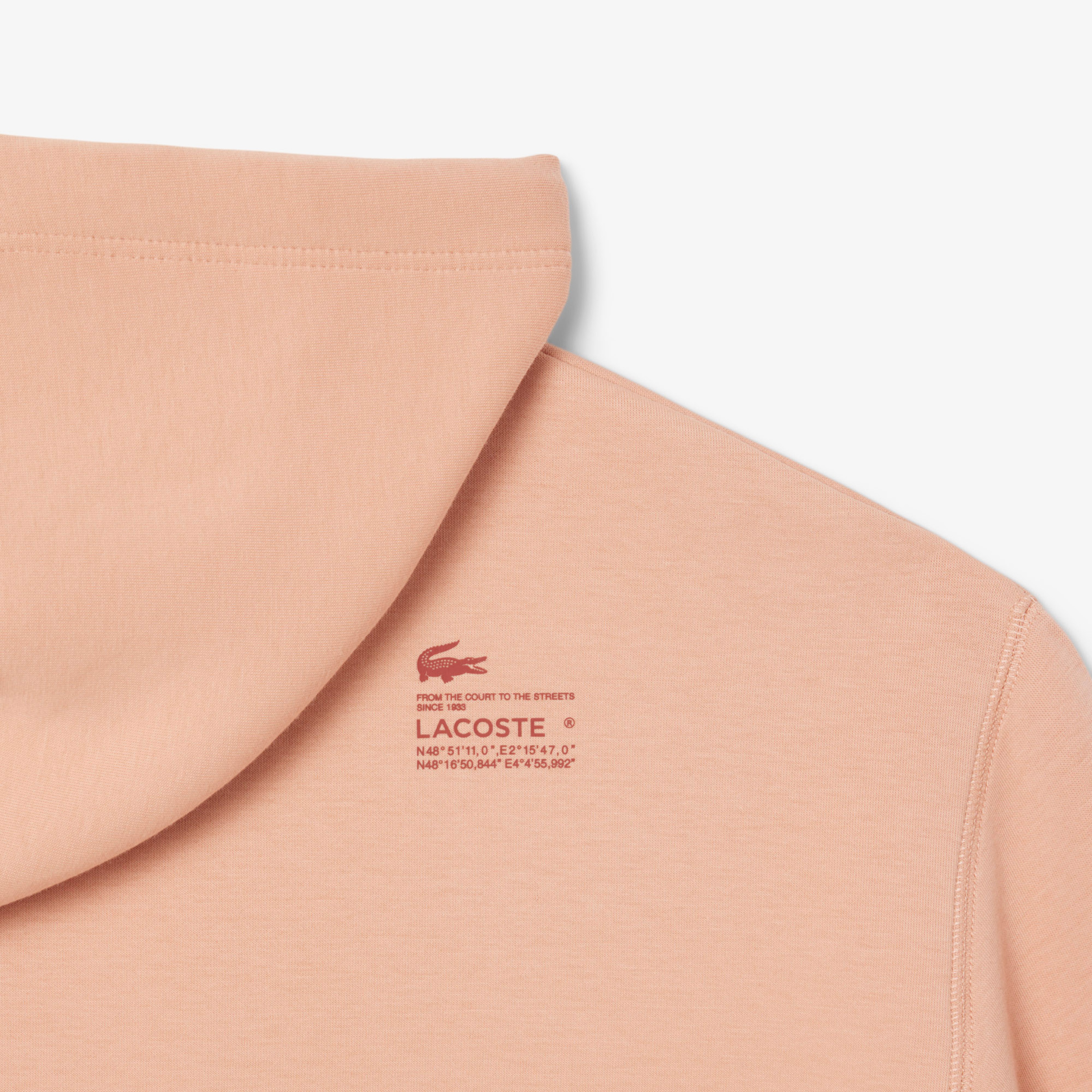 Short Cut Cotton Hoodie