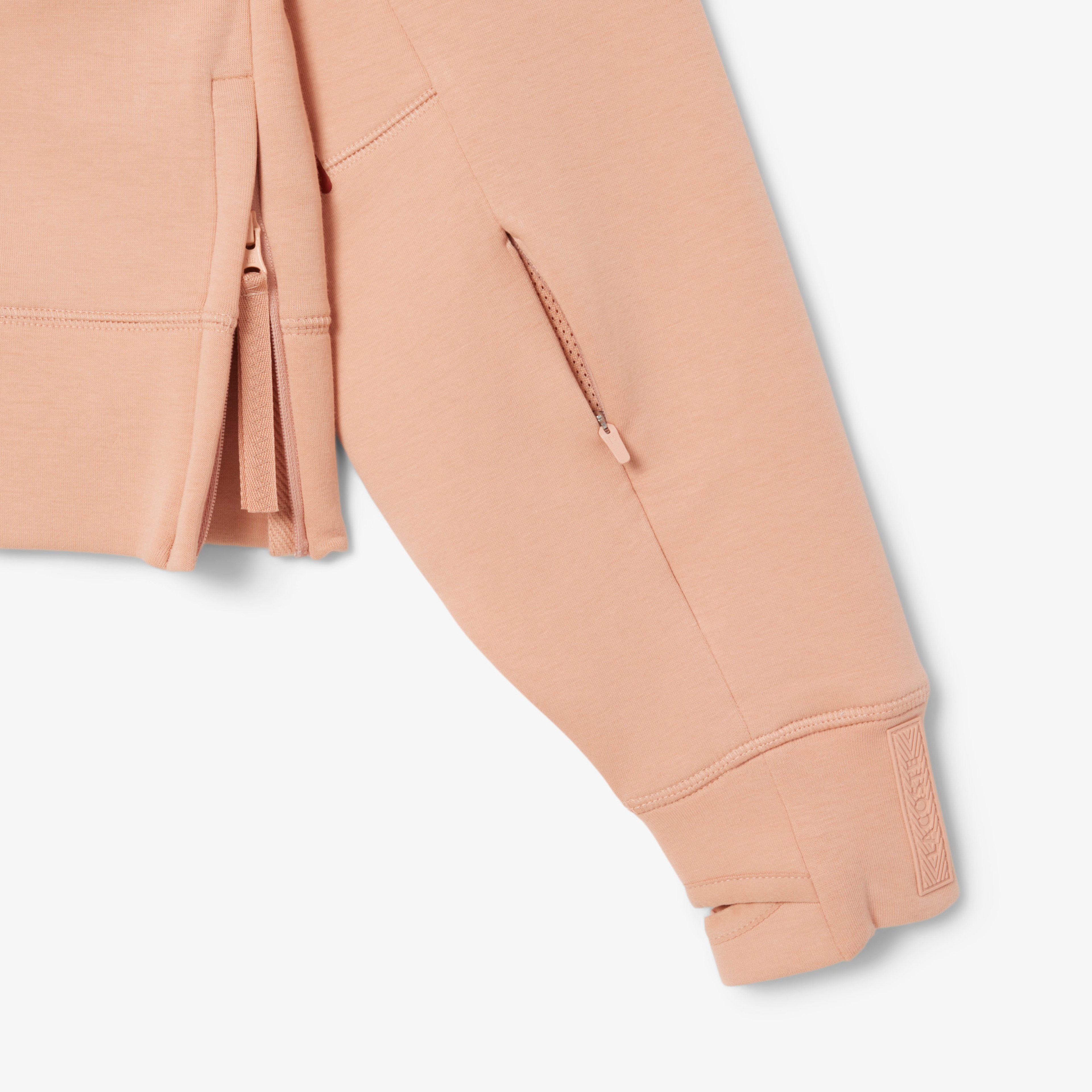 Short Cut Cotton Hoodie