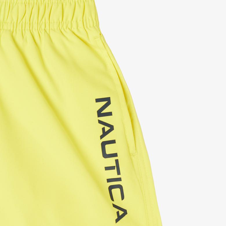 Nautica Çocuk Yeşil Standart Fit Mayo Şort