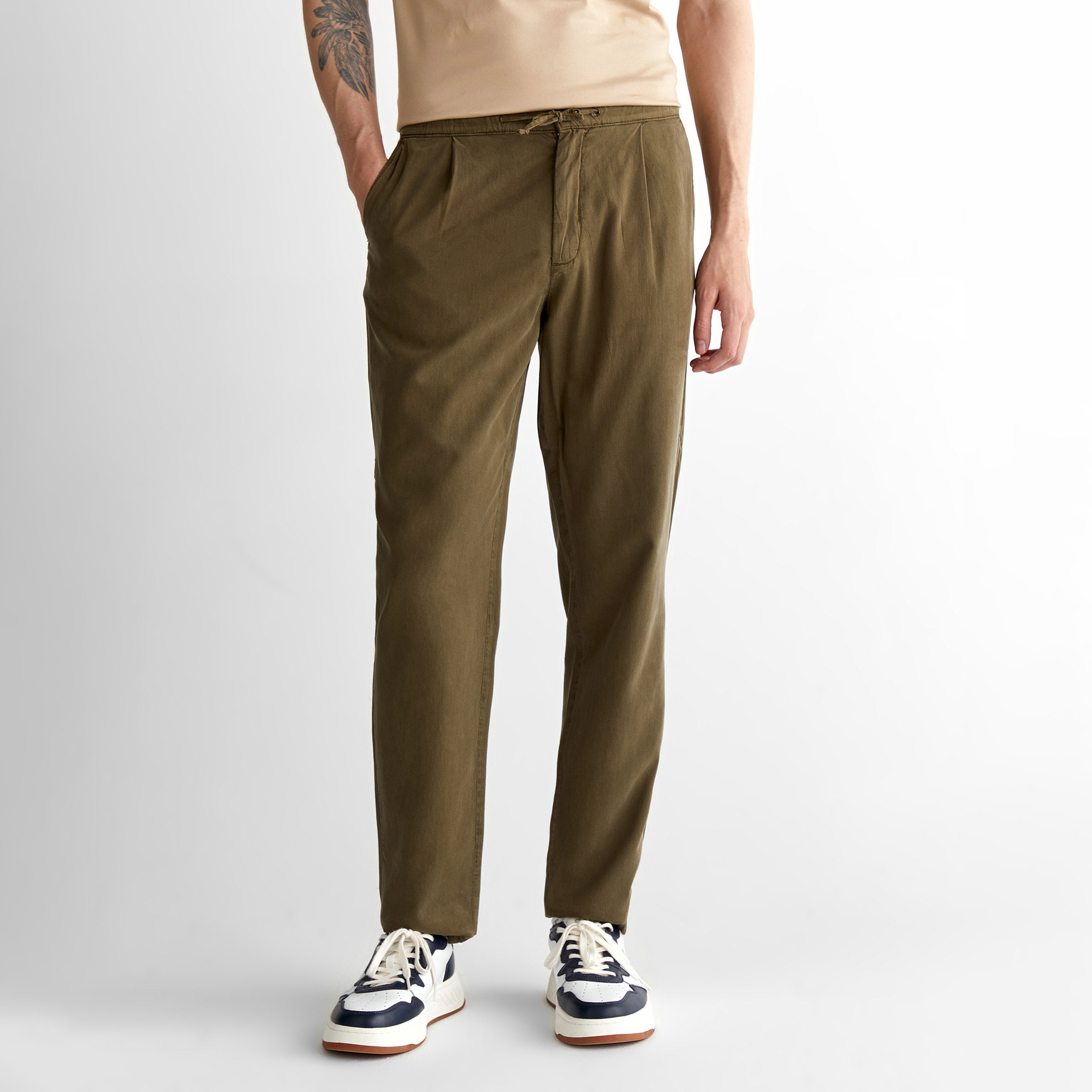 GANT Erkek Yeşil Jogger Fit Pantolon