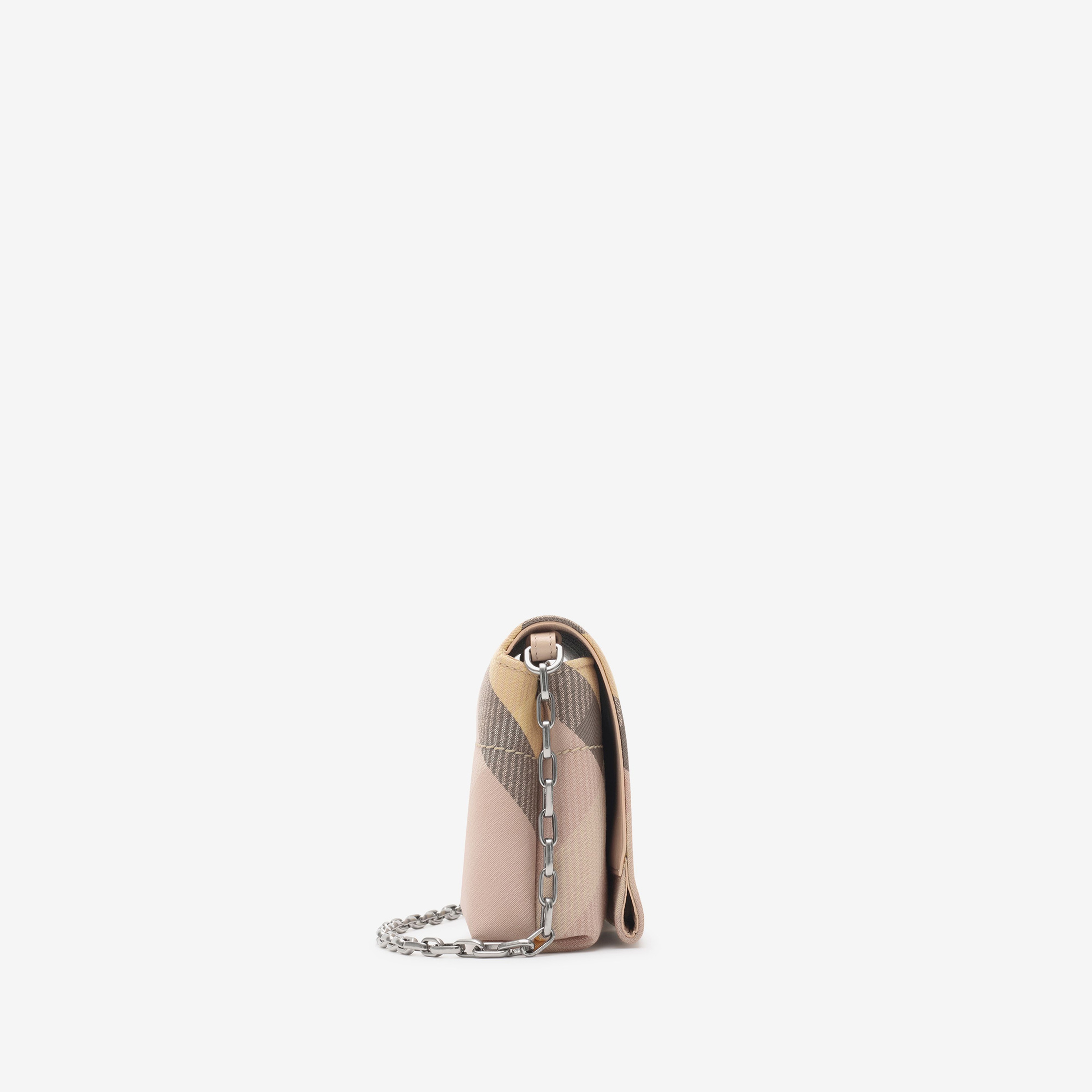 Burberry Mini Snip Chain Kadın Krem Omuz Çantası