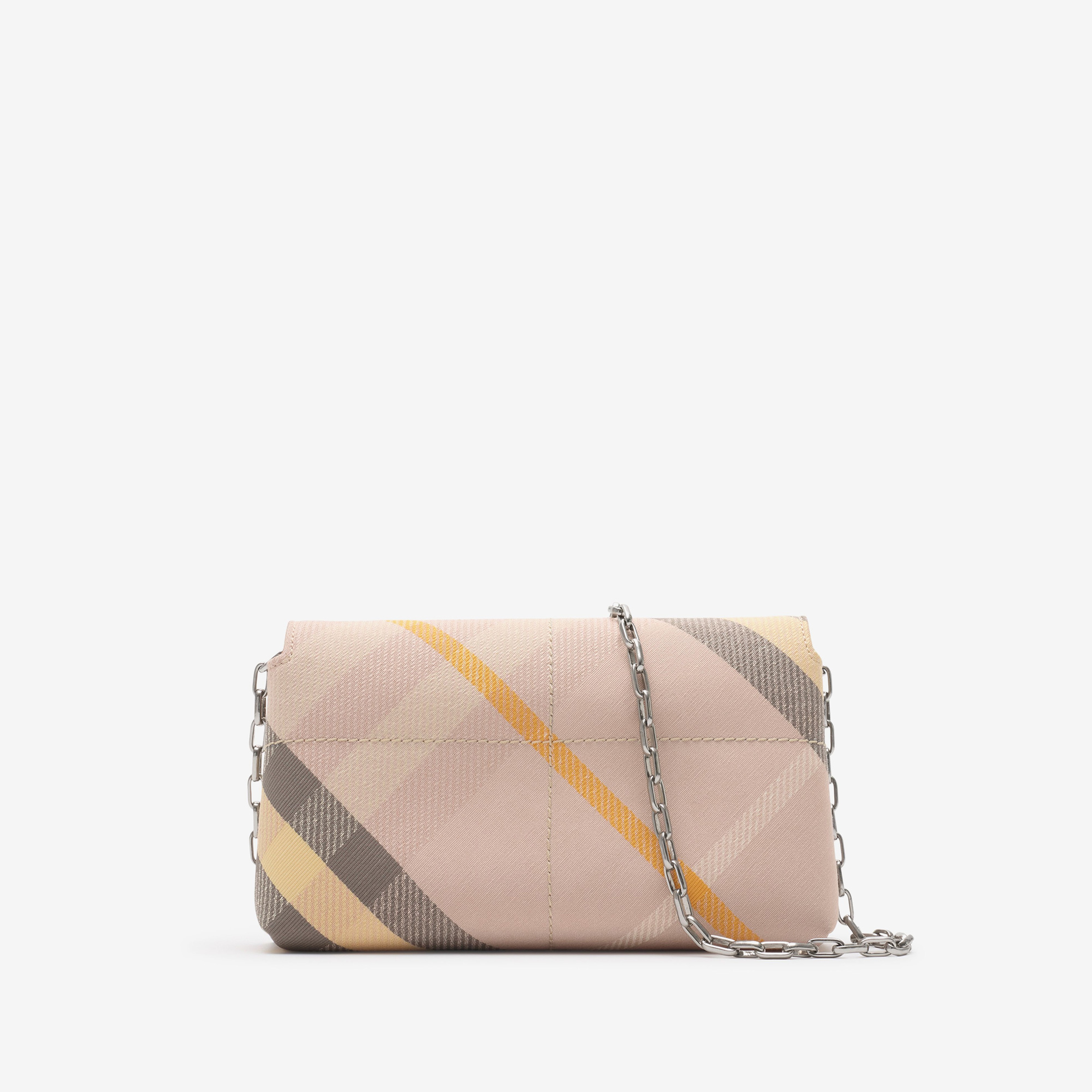 Burberry Mini Snip Chain Kadın Krem Omuz Çantası