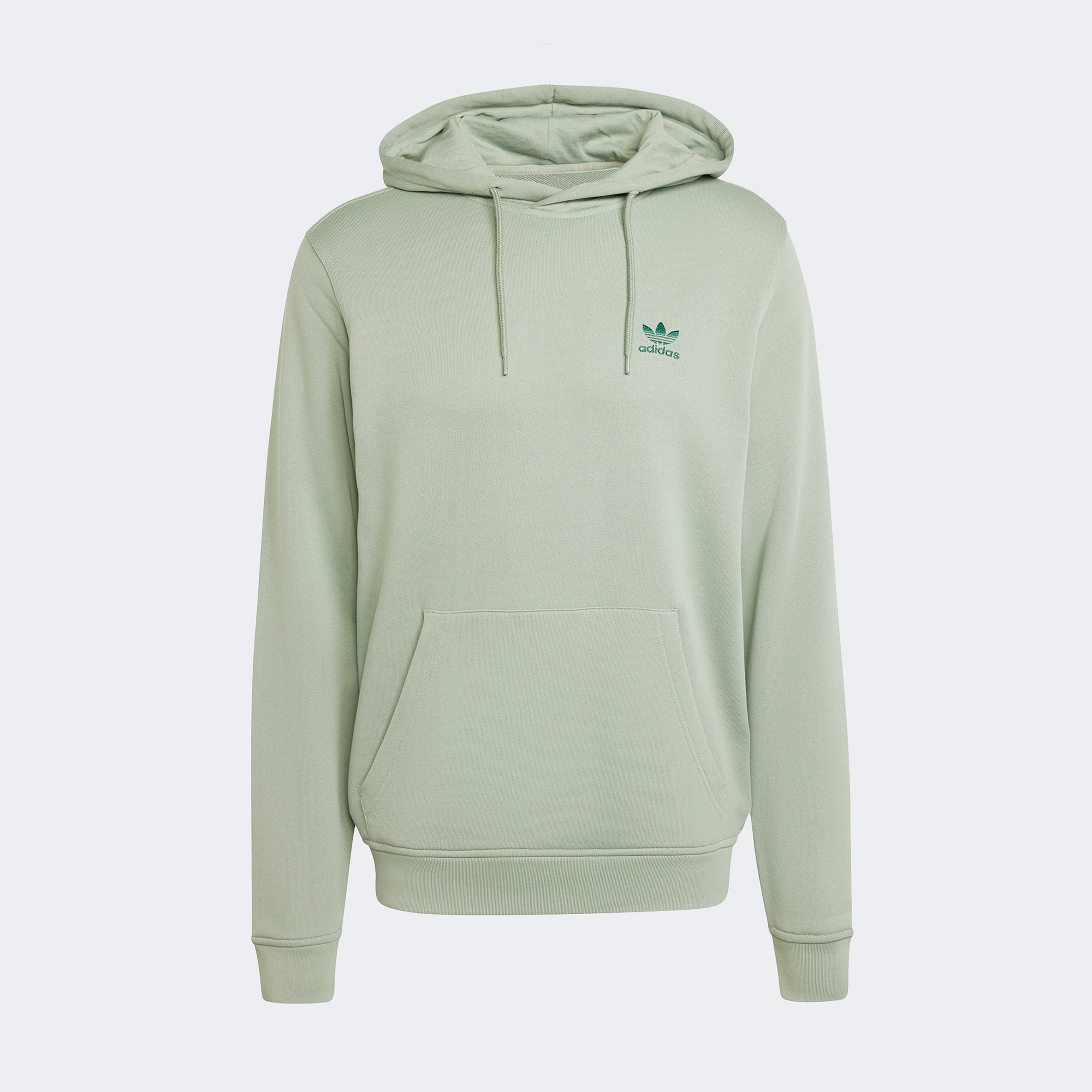 adidas Trefoil Essentials Erkek Yeşil Sweatshirt