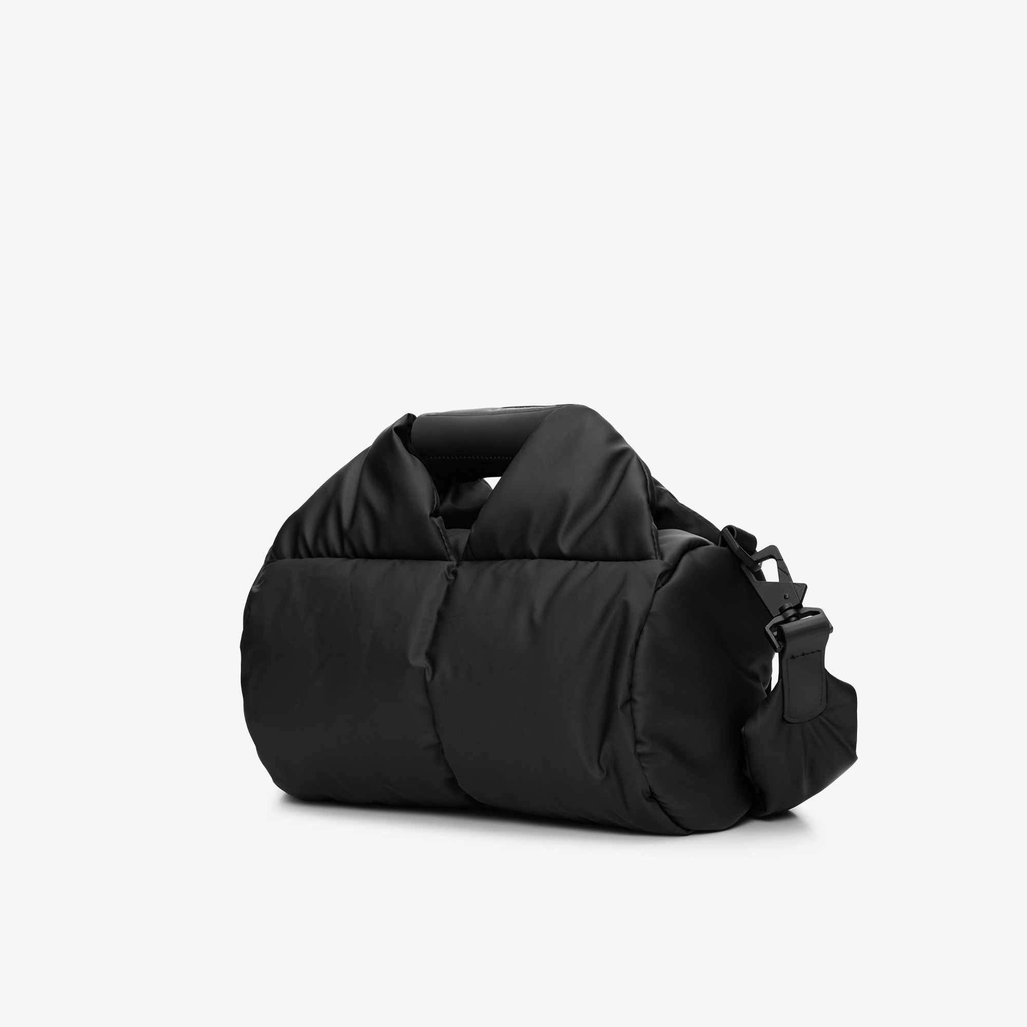 Rains Nyssa Puffer Duffel Crossbody Mini W3 Unisex Siyah Omuz Çantası