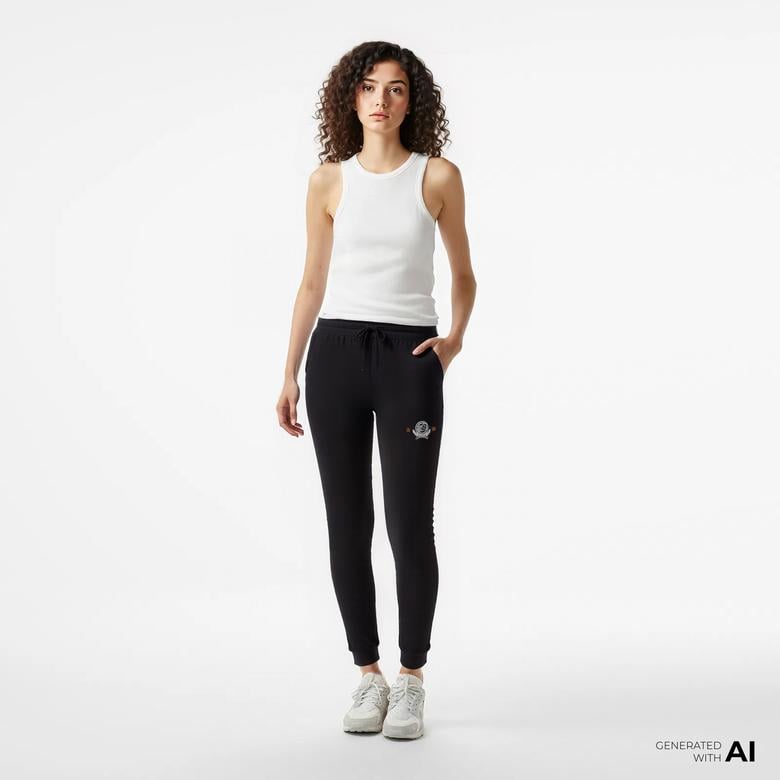 New Balance Lifestyle Kadın Siyah Eşofman Altı