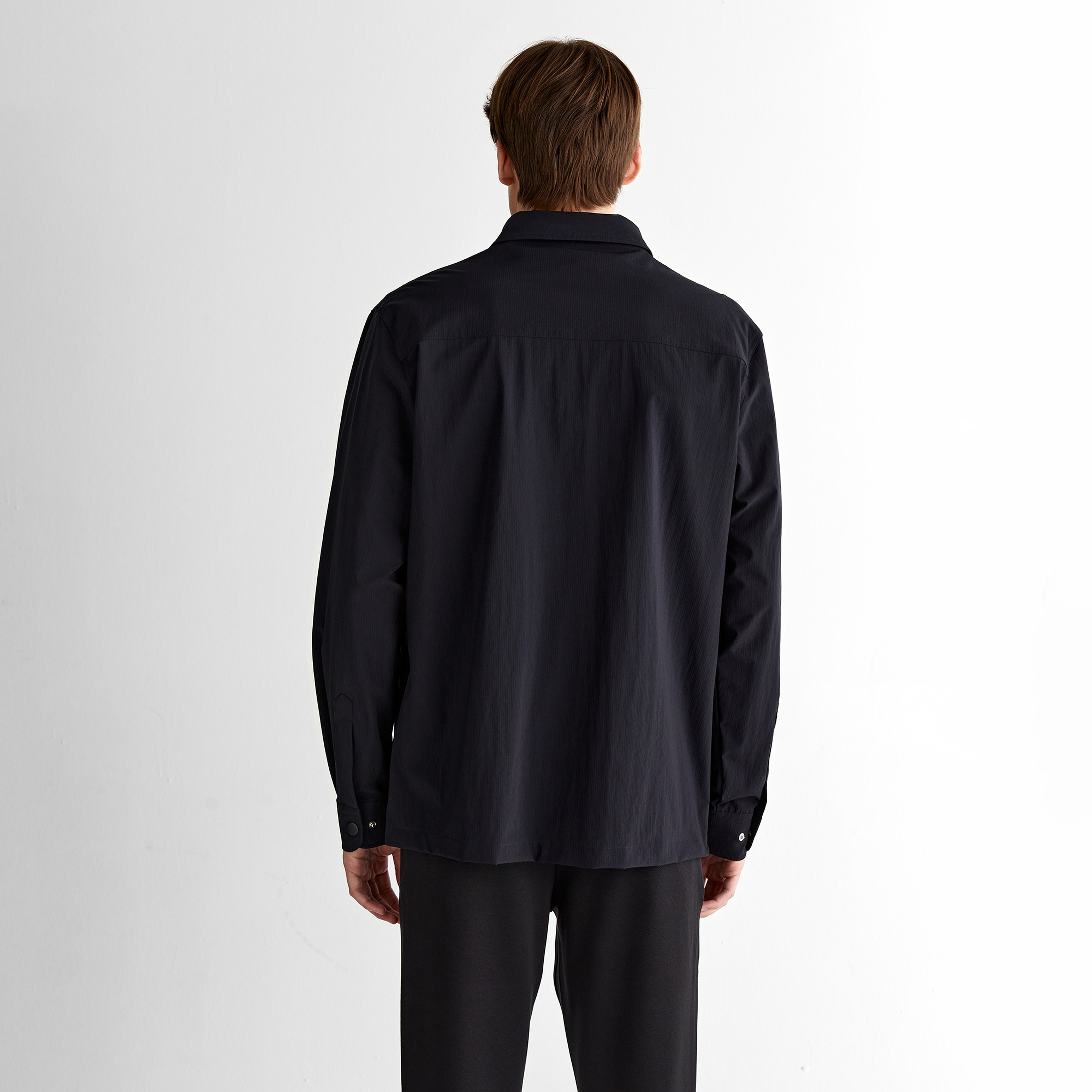 GANT Erkek Lacivert Relaxed Fit Klasik Yaka Gömlek