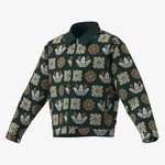 adidas Monogram Allover Print Loose Yeşil Ceket