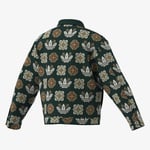 adidas Monogram Allover Print Loose Yeşil Ceket