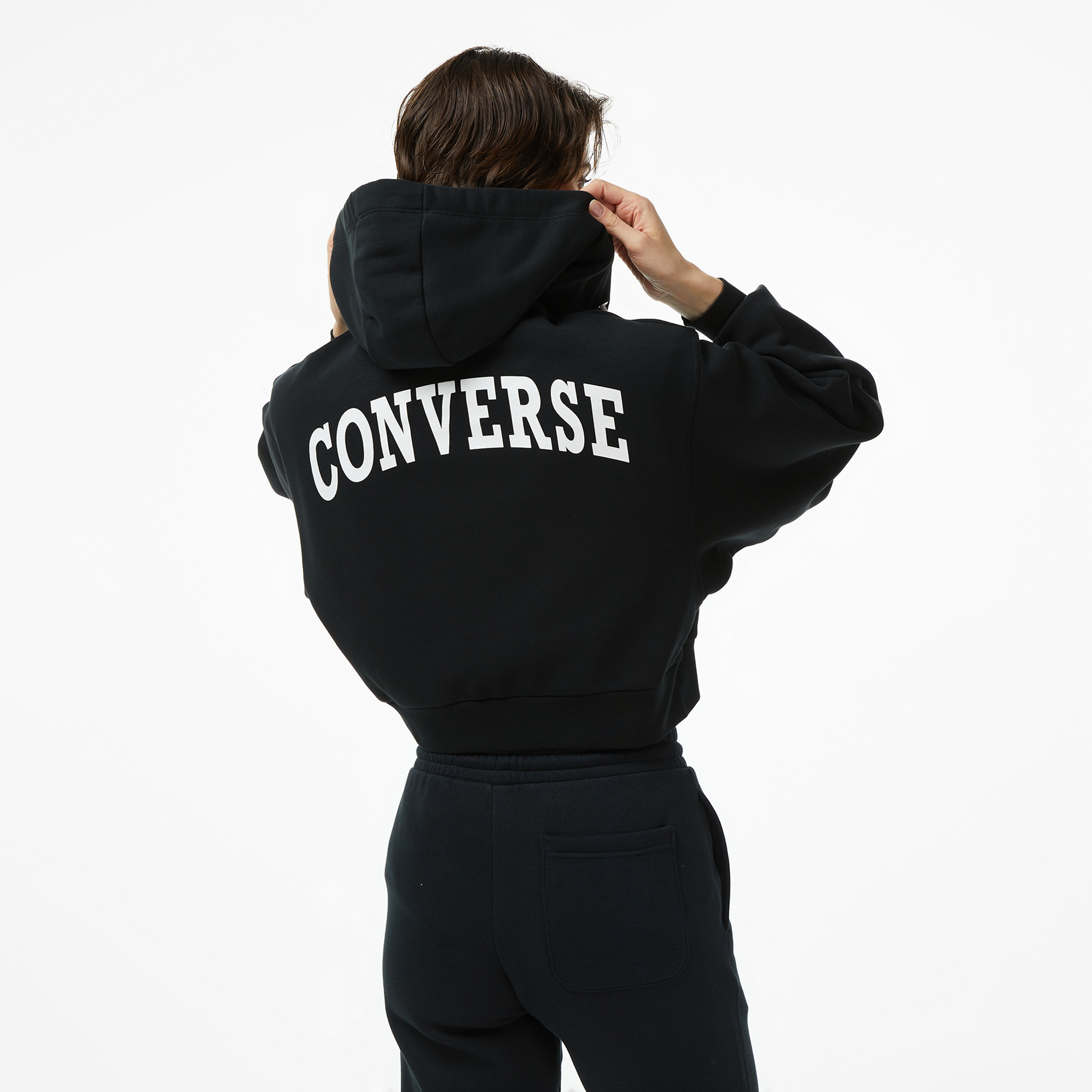 Converse Kadın Siyah Hırka