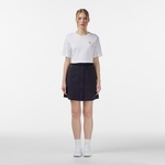 Kadın Classic Fit Lacivert Etek