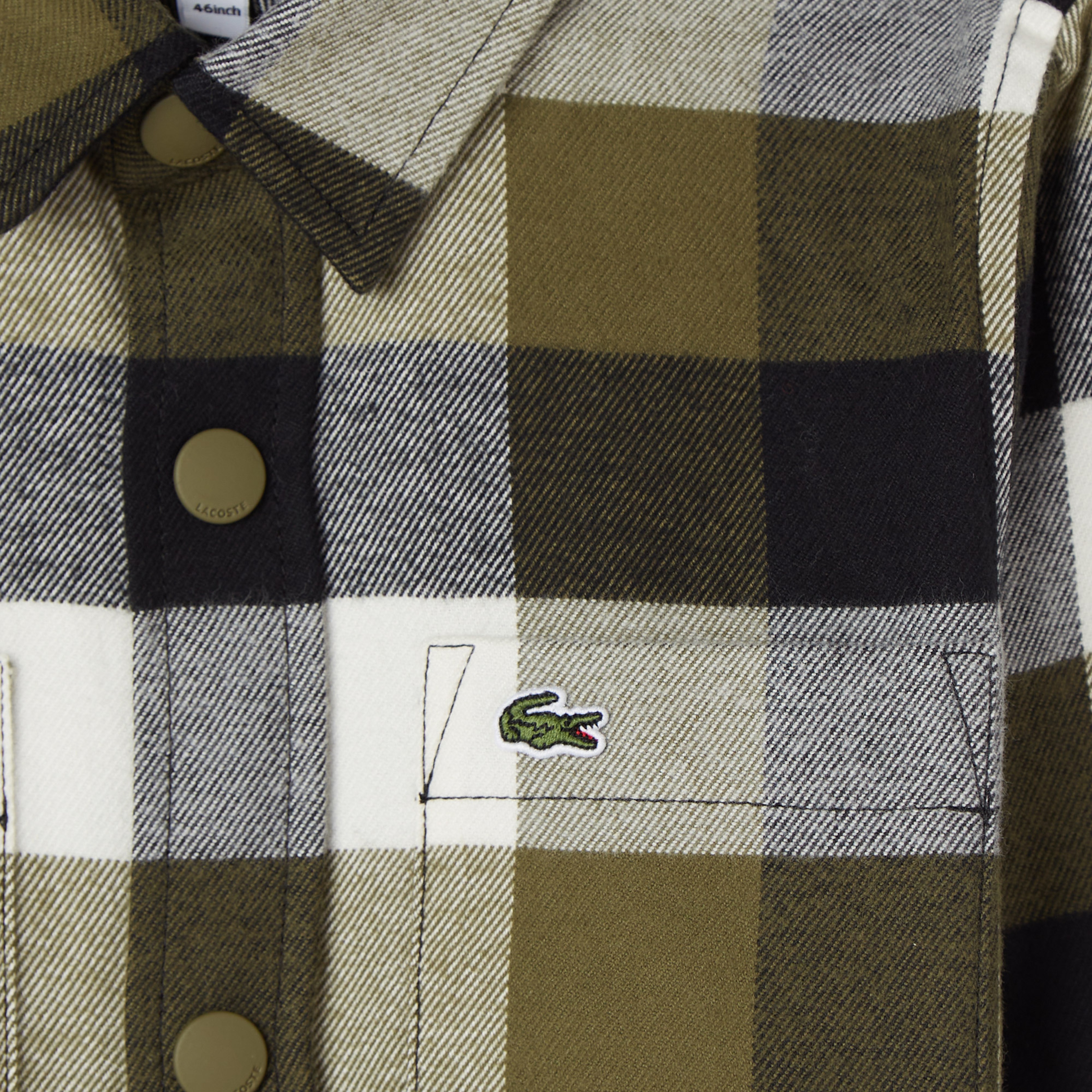 Lacoste Çocuk Haki Gömlek