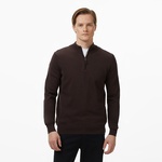 Nautica Erkek Kahverengi Classic Fit Kazak