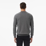 Nautica Erkek Gri Classic Fit Kazak