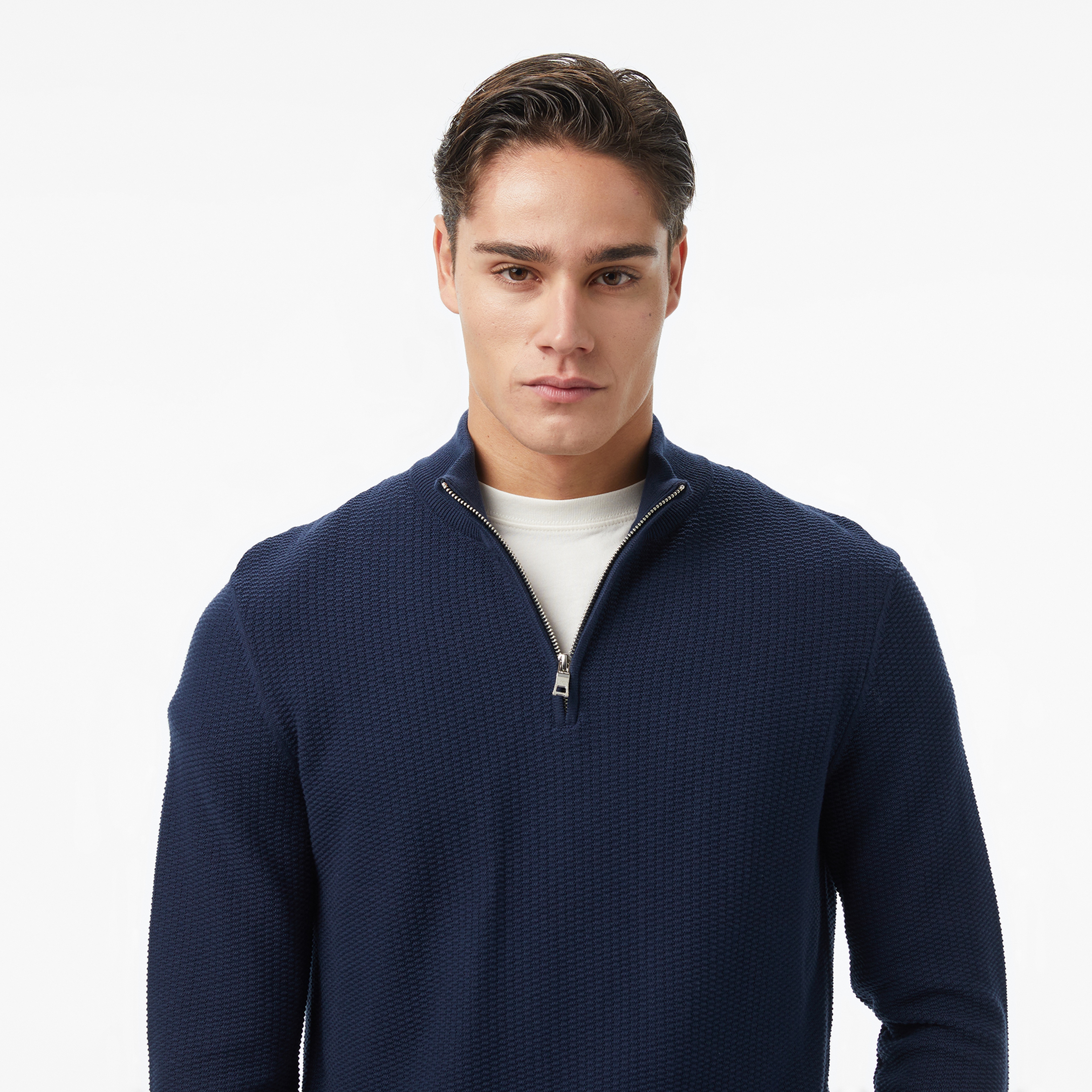 Nautica Erkek Lacivert Classic Fit Kazak