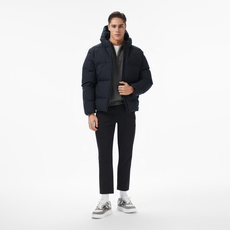 Nautica Erkek Siyah Regular Fit Mont