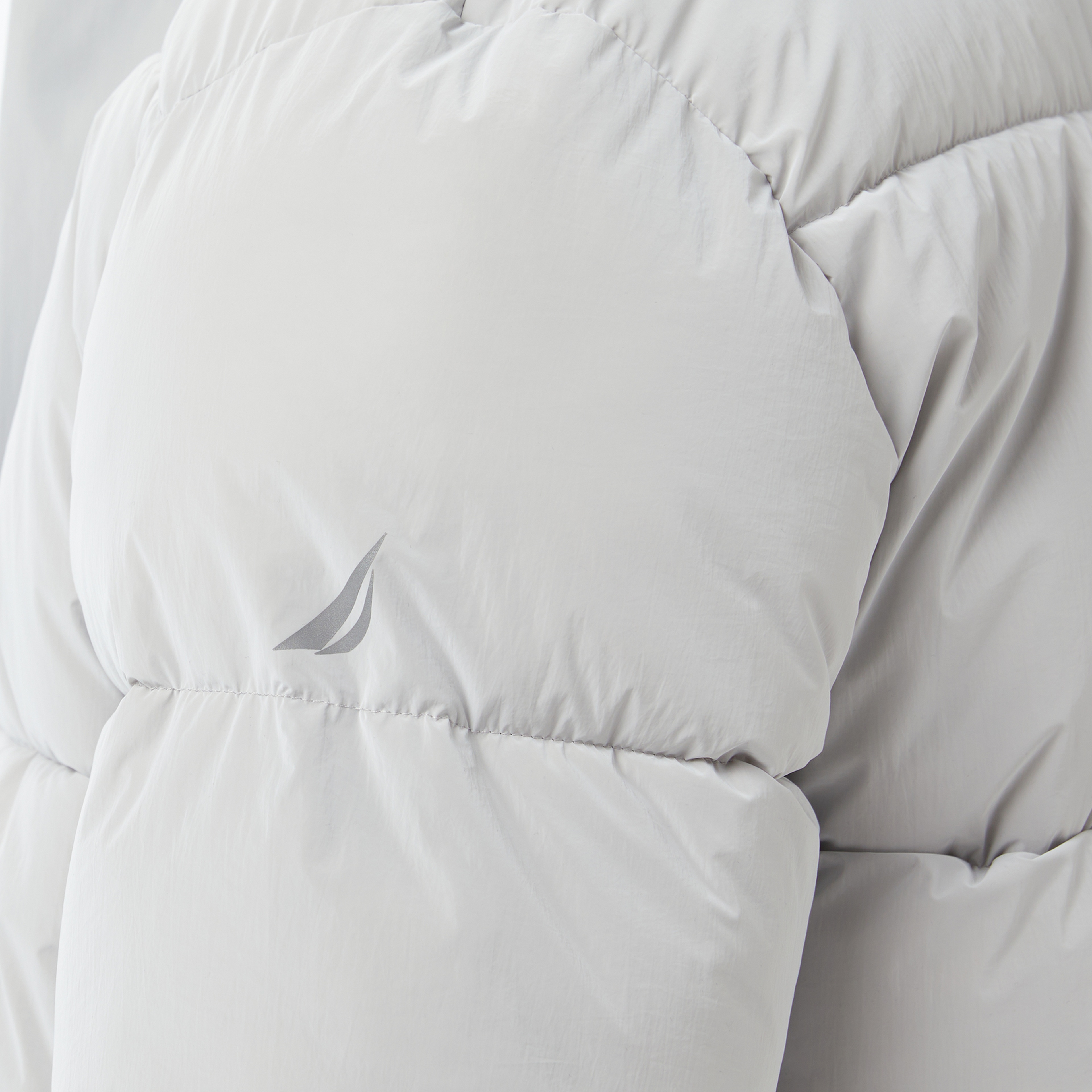 Nautica Erkek Gri Regular Fit Mont