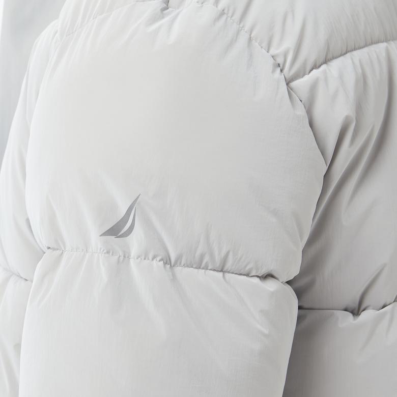 Nautica Erkek Gri Regular Fit Mont