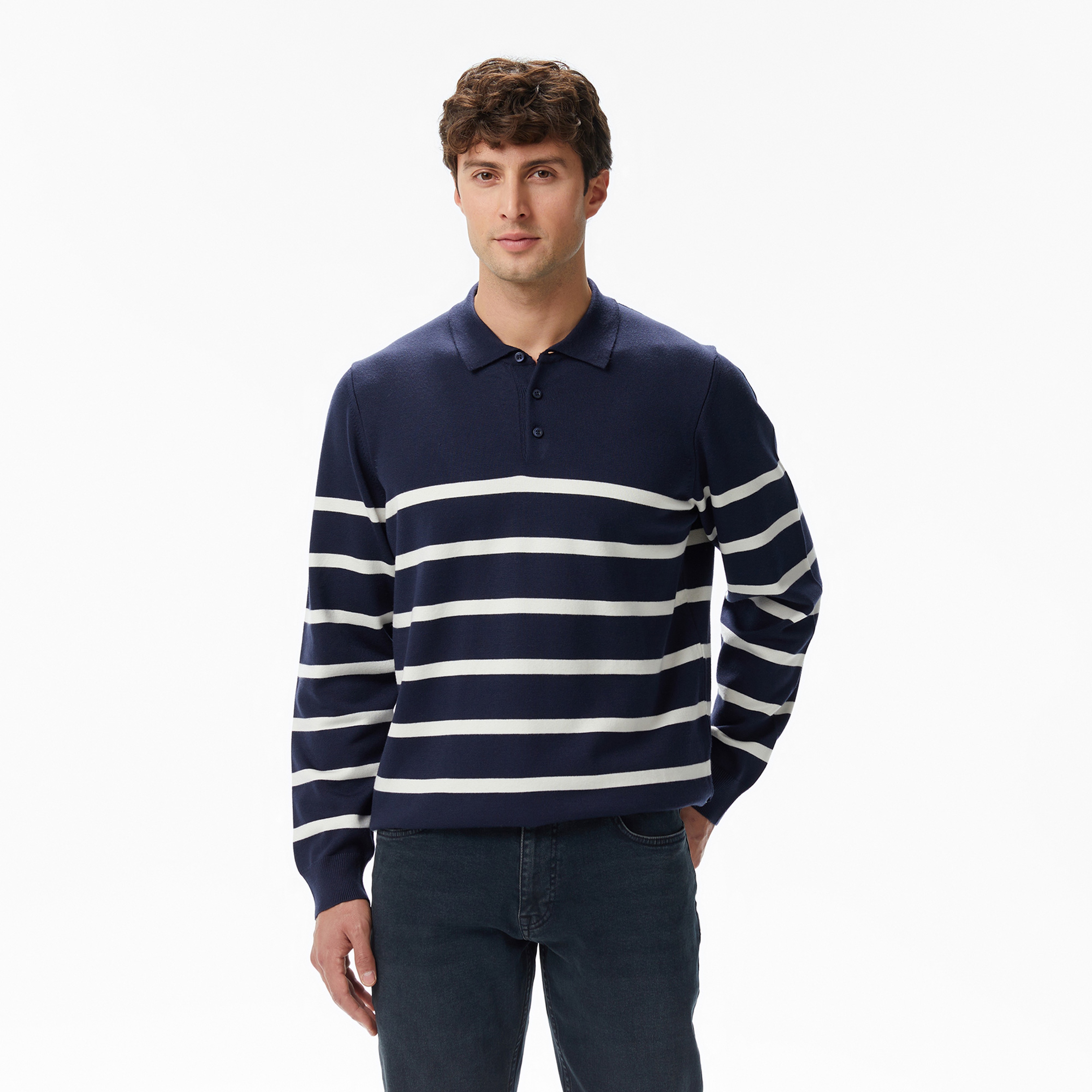 Nautica Erkek Lacivert Regular Fit Kazak