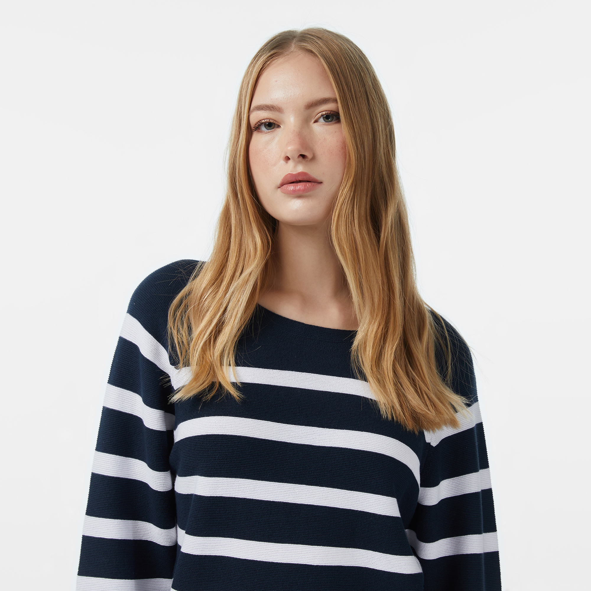 Nautica Kadın Lacivert Regular Fit Kazak