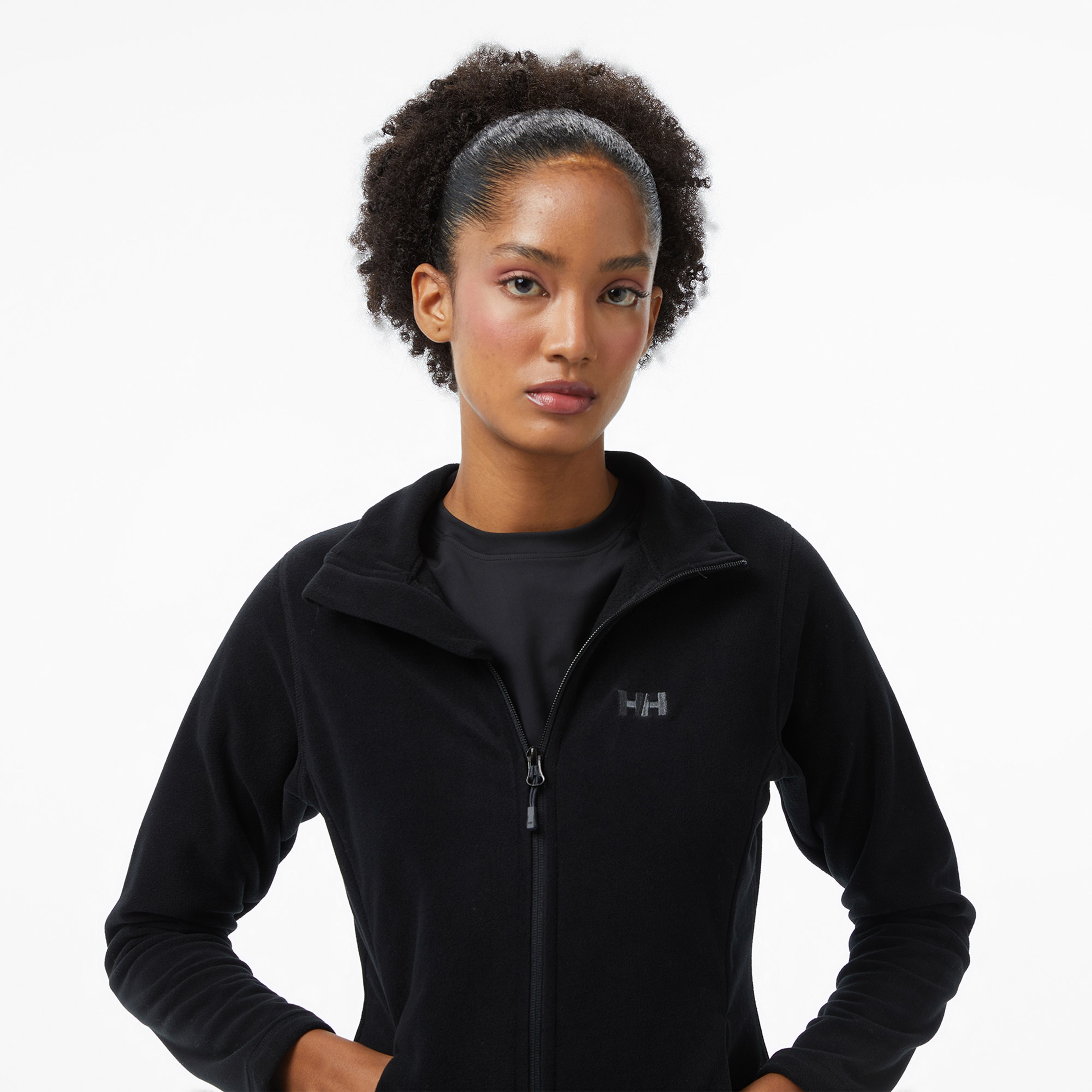 Helly Hansen Fullzip Kadın Siyah Outdoor Mont