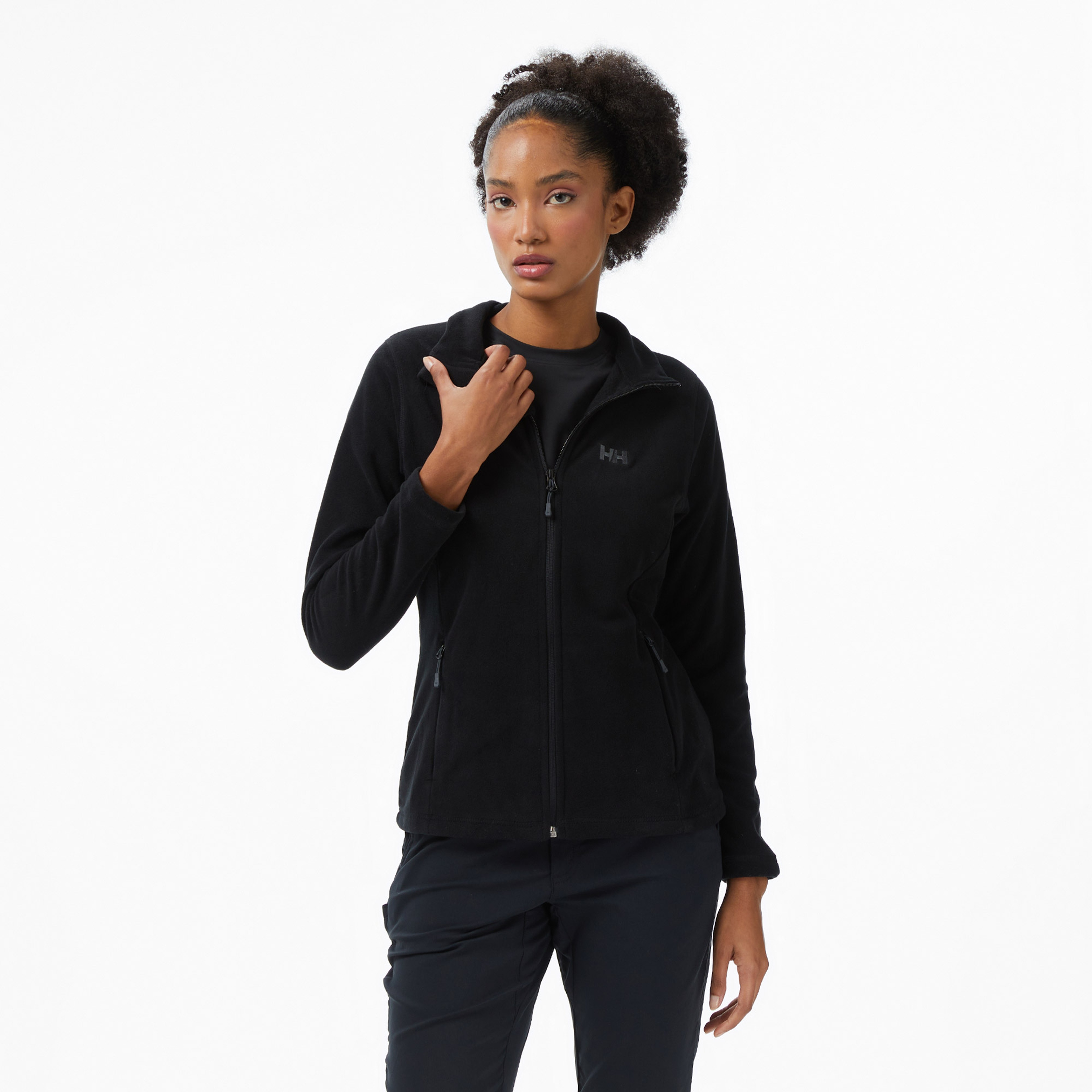 Helly Hansen Fullzip Kadın Siyah Outdoor Mont