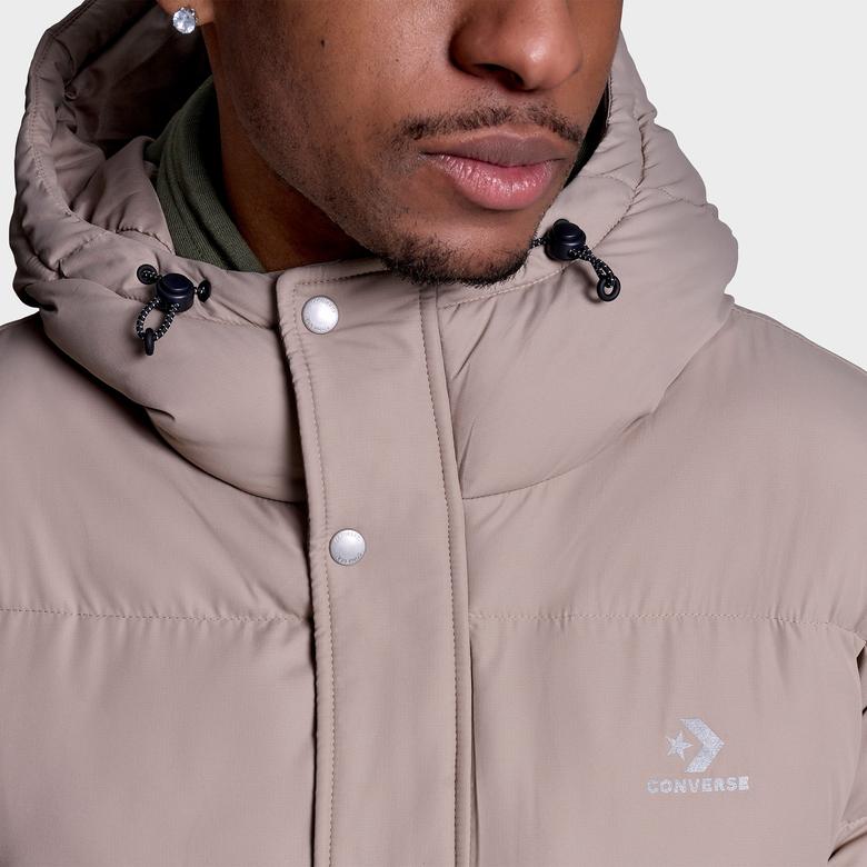 Converse Erkek Bej Şişme Mont