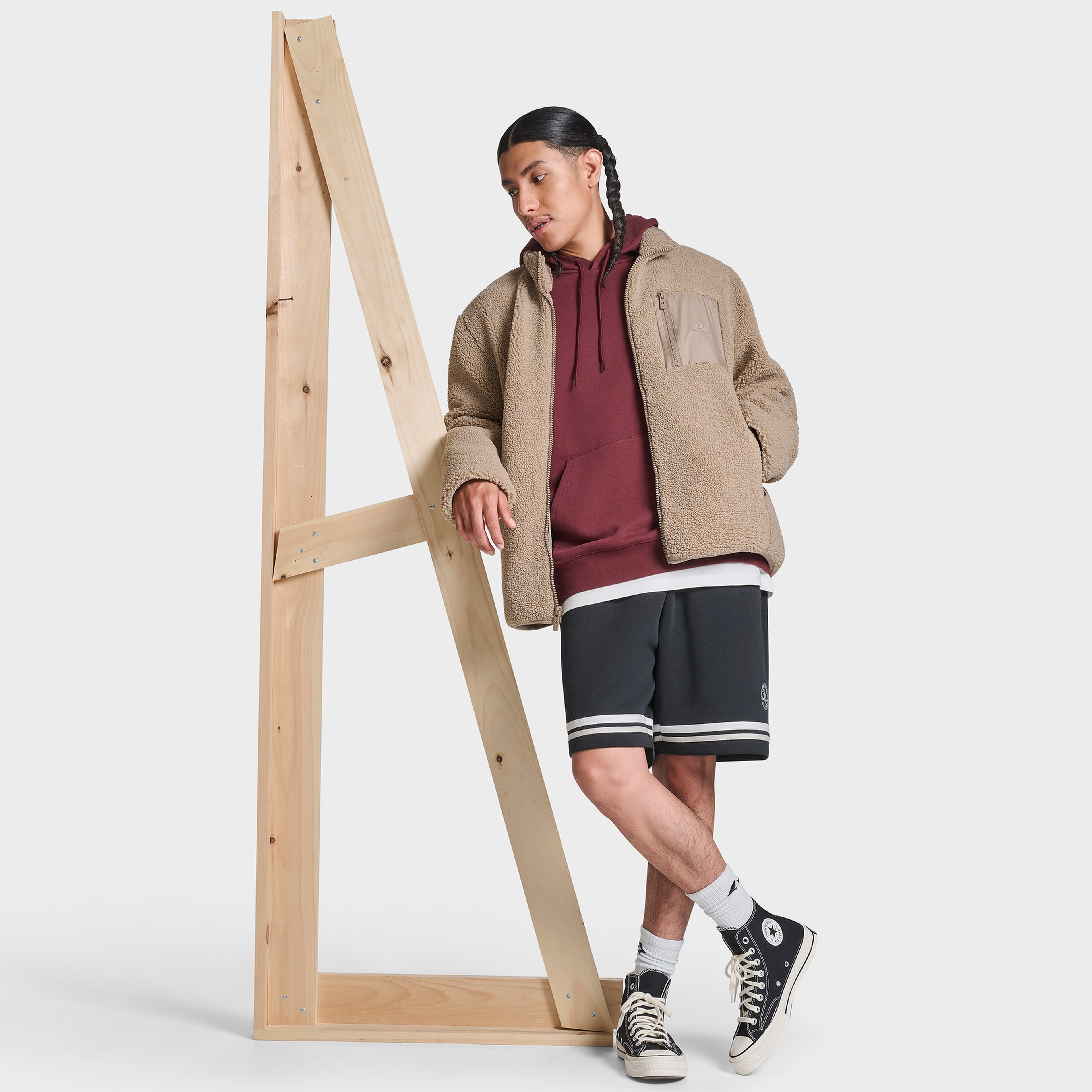 Converse Erkek Bej Ceket