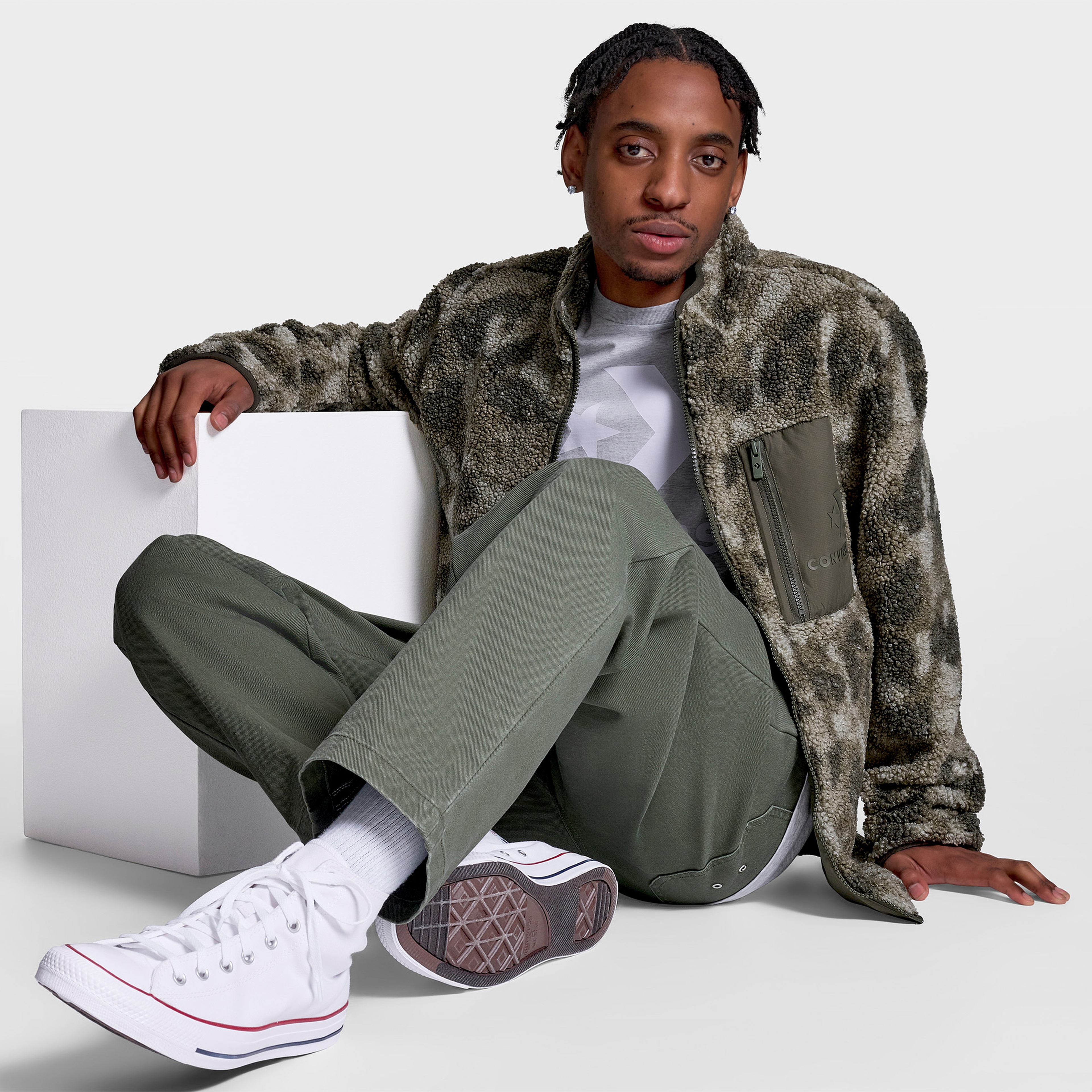 Converse Erkek Yeşil Ceket