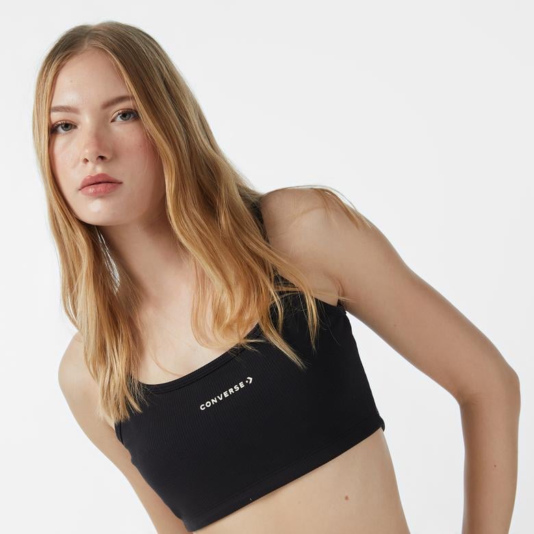 Converse Kadın Siyah T Shirt