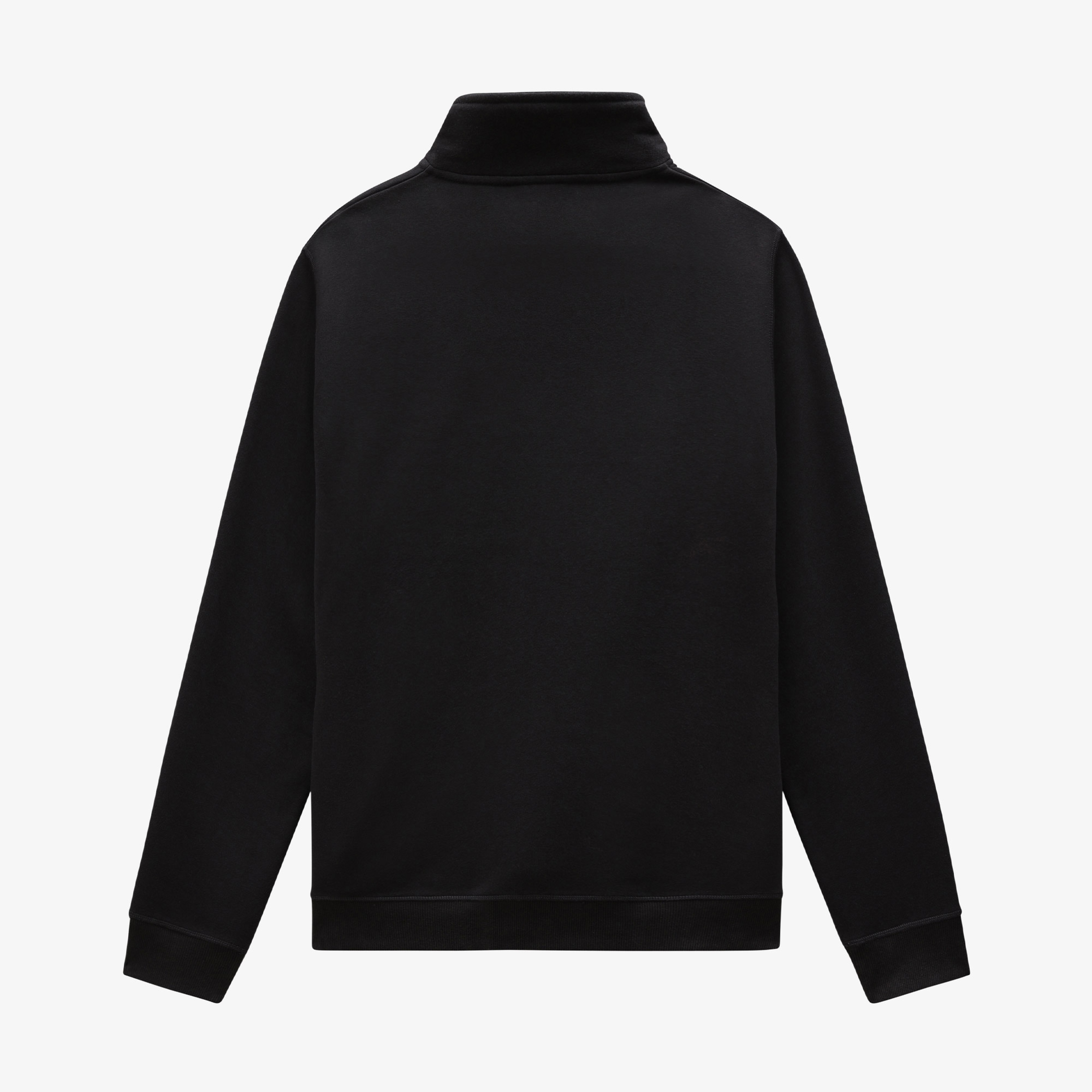 Dickies Oakport 1/4 Zip Crew Erkek Siyah Sweatshirt