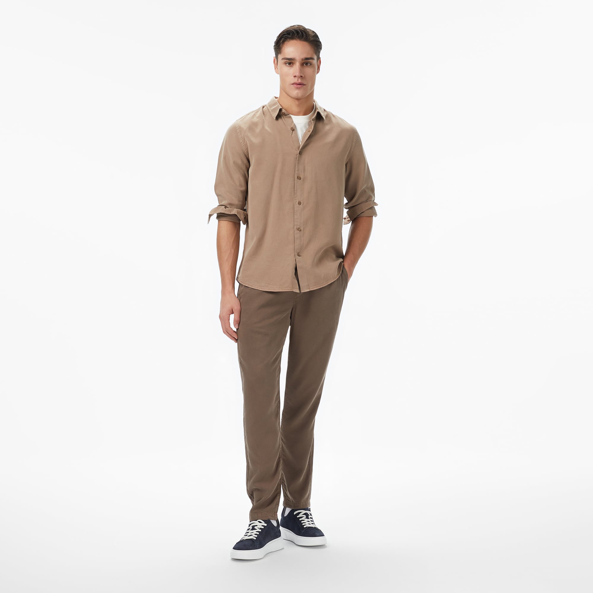 Nautica Erkek Kahverengi Jogger Fit Pantolon