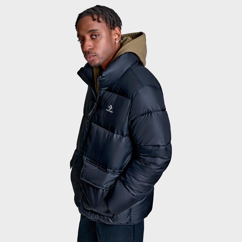 Converse Core Puffer Erkek Siyah Ceket