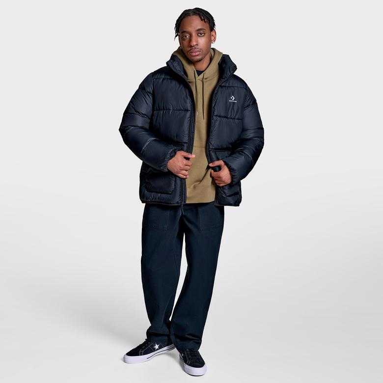 Converse Core Puffer Erkek Siyah Ceket