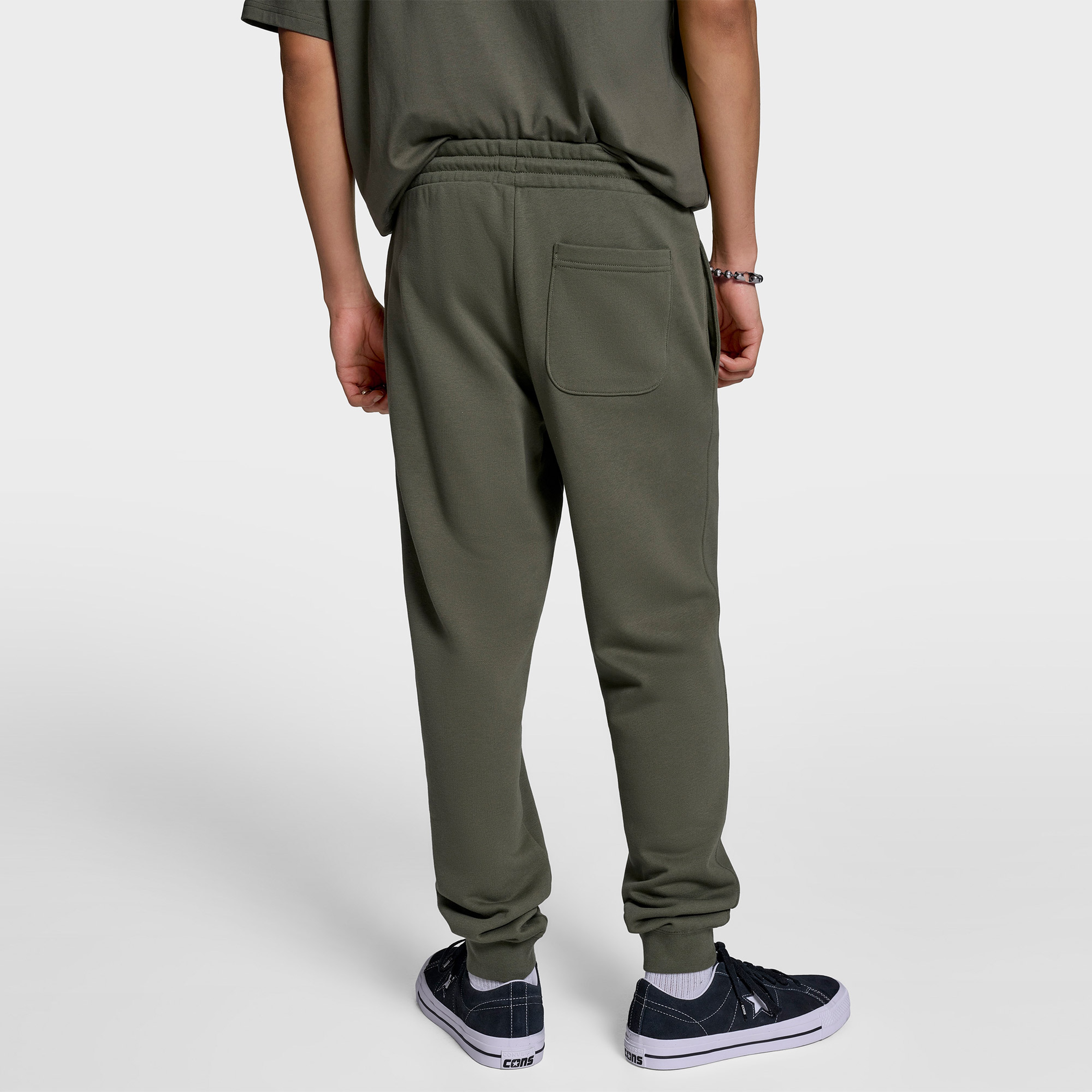 Converse Standard Fit Star Chevron Erkek Bej Pantolon