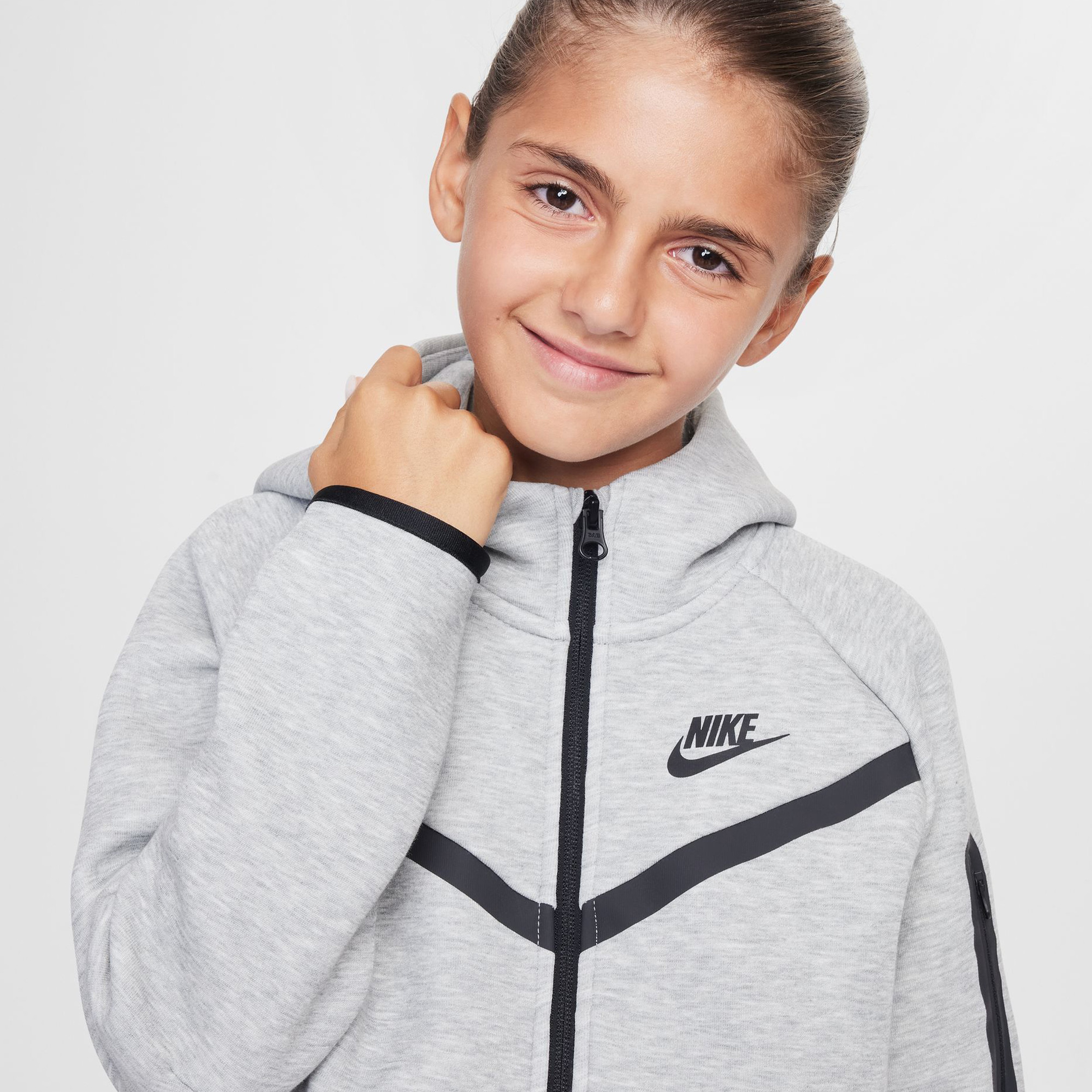 Nike Tech Fleece Çocuk Siyah Sweatshirt
