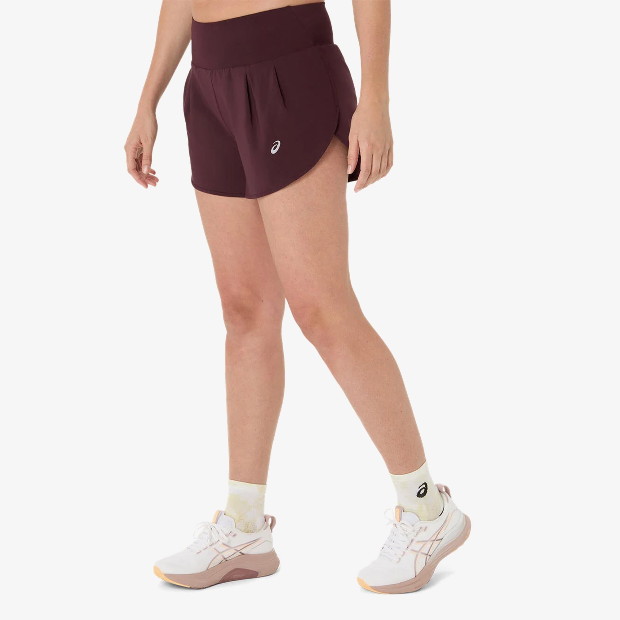 Asics Road 3.5in Kadın Bordo Koşu Şortu