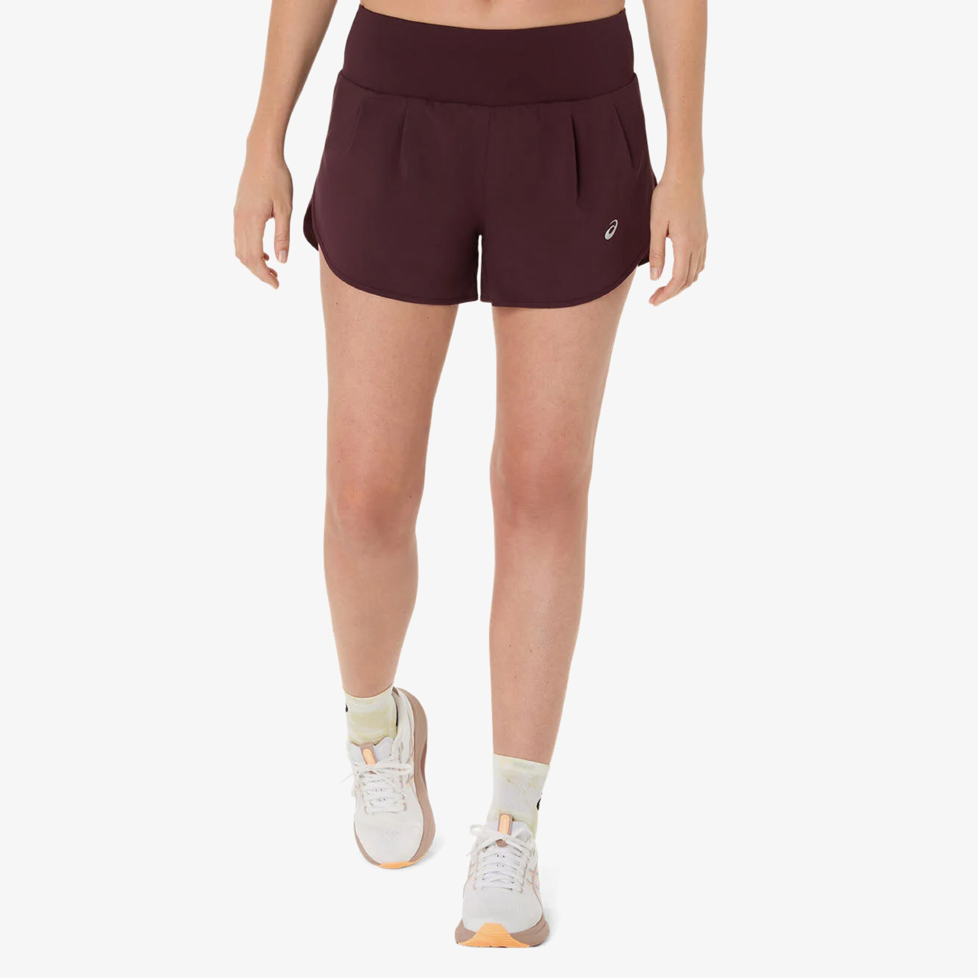 Asics Road 3.5in Kadın Bordo Koşu Şortu