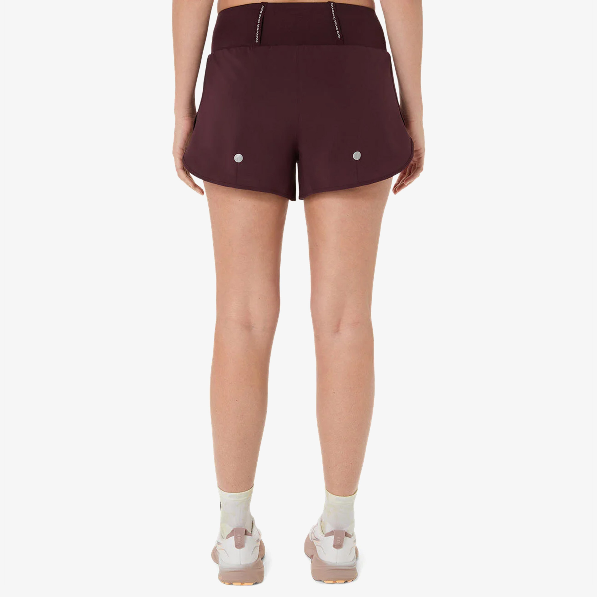 Asics Road 3.5in Kadın Bordo Koşu Şortu