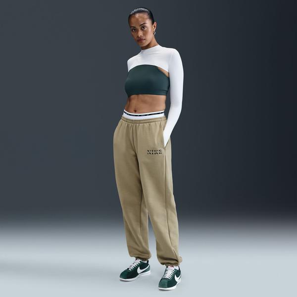 Nike Sportswear Phoenix Fleece Kadın Kahverengi Eşofman Altı