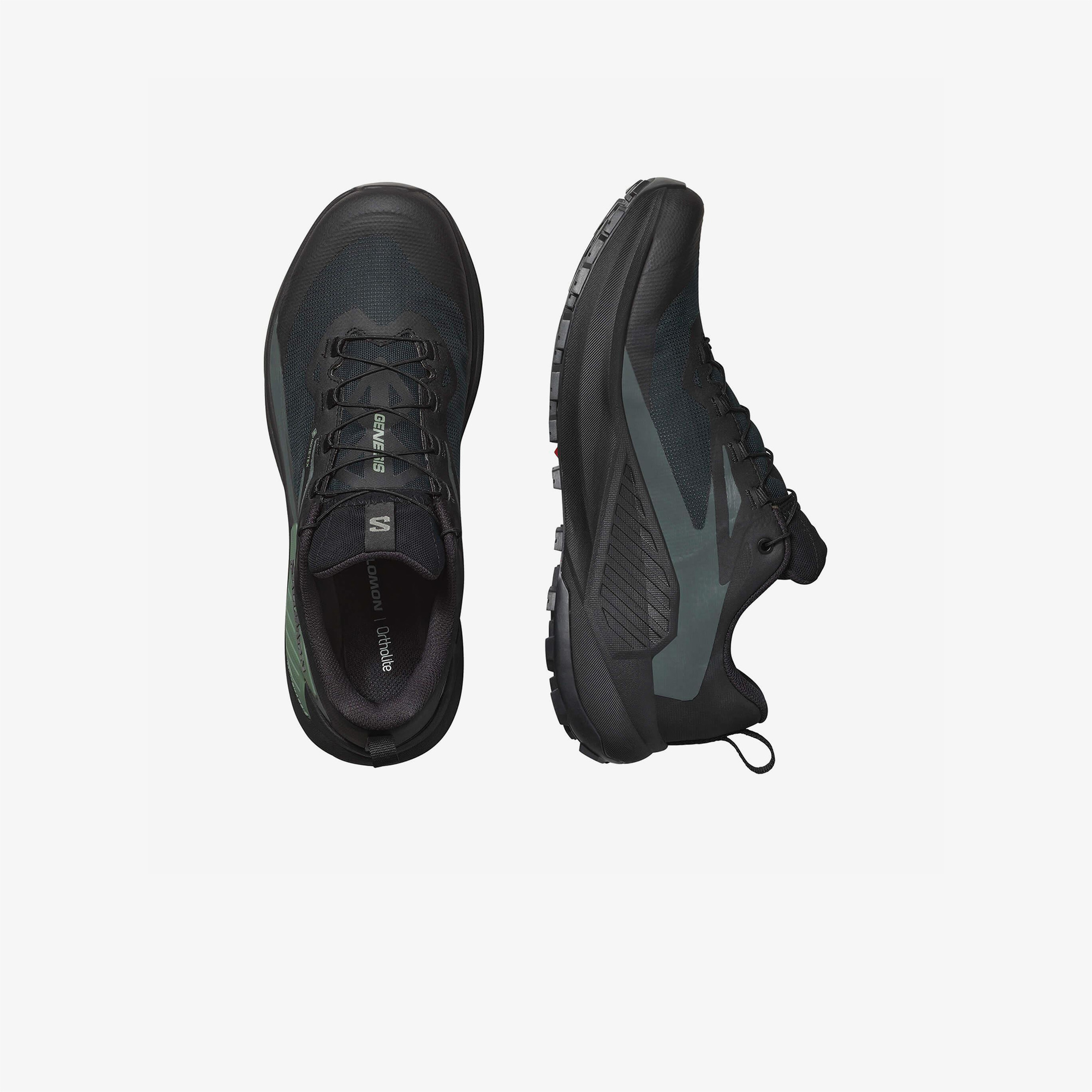 Salomon Genesis Gore-Tex Erkek Siyah Koşu Ayakkabısı